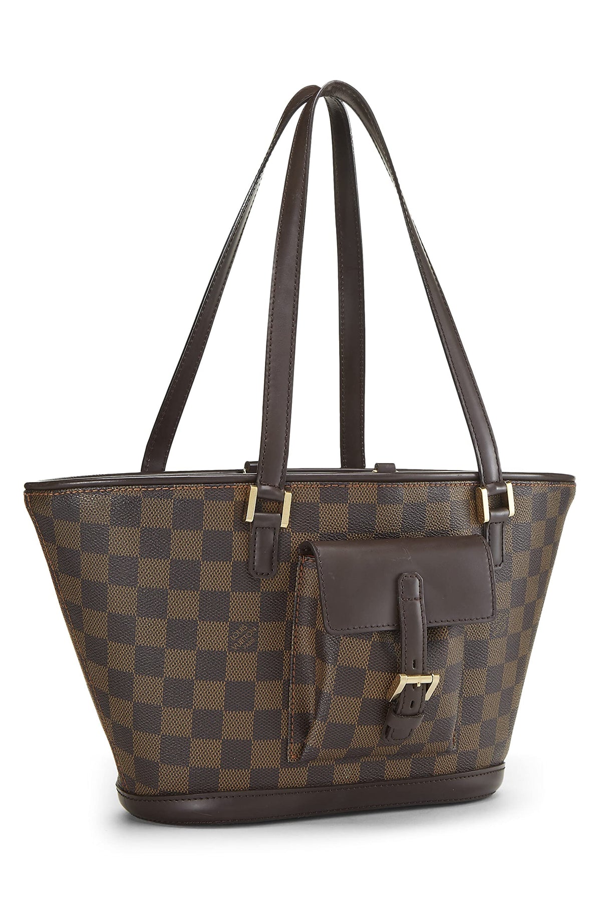 Louis Vuitton,  Damier Ebene Manosque PM, Brown