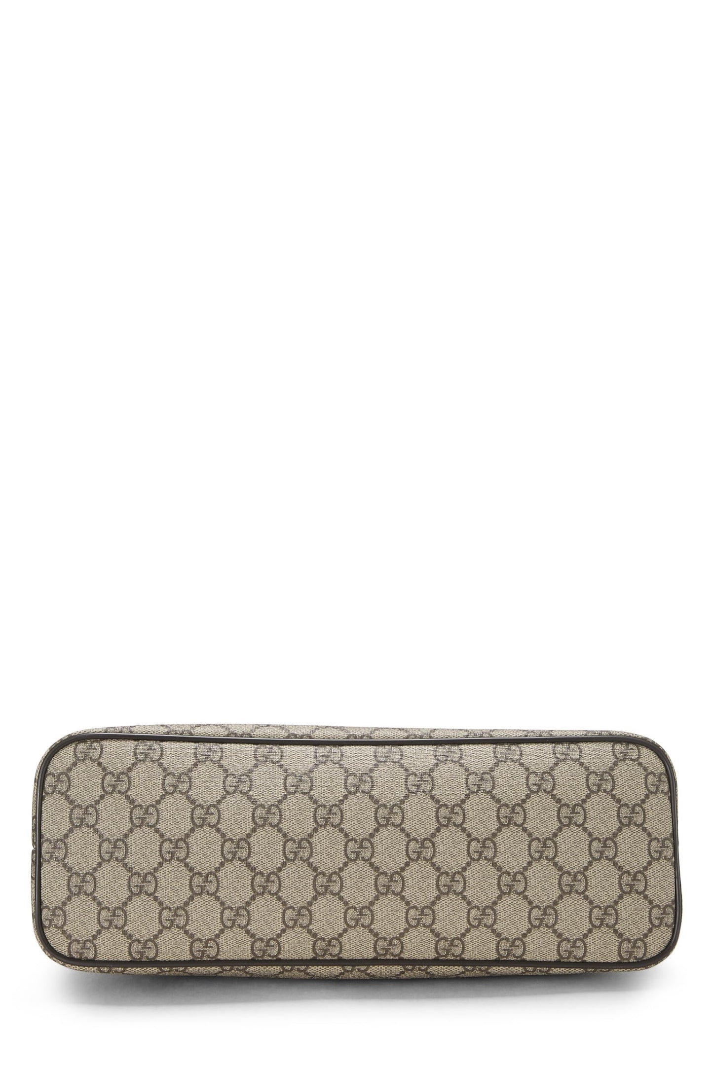 Gucci, Brown Original GG Supreme Canvas Zip Tote, Brown