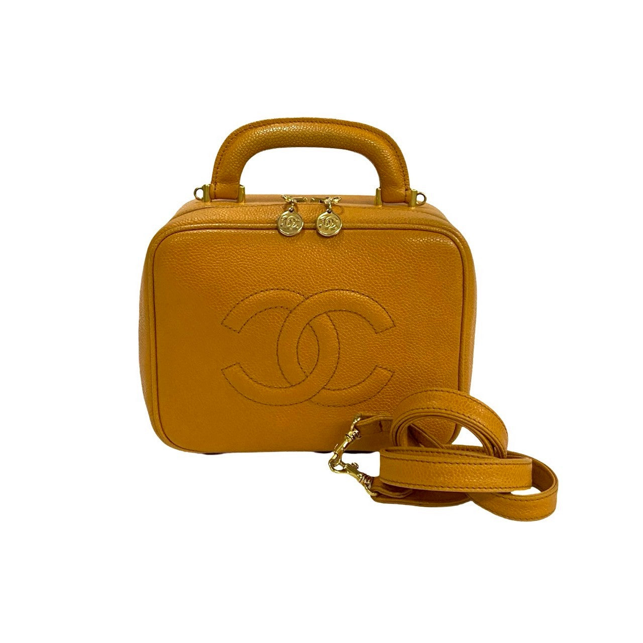 Chanel Coco Caviar Skin 2way Handbag