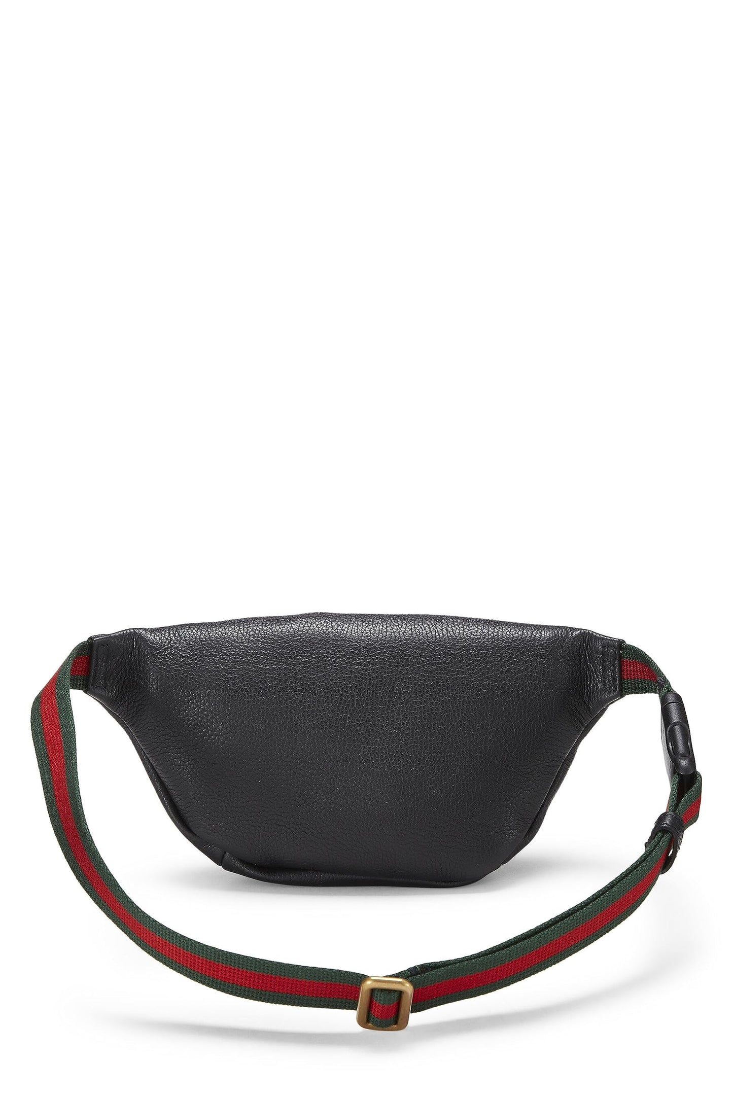 Gucci, Black Leather Logo Belt Bag Small, Black