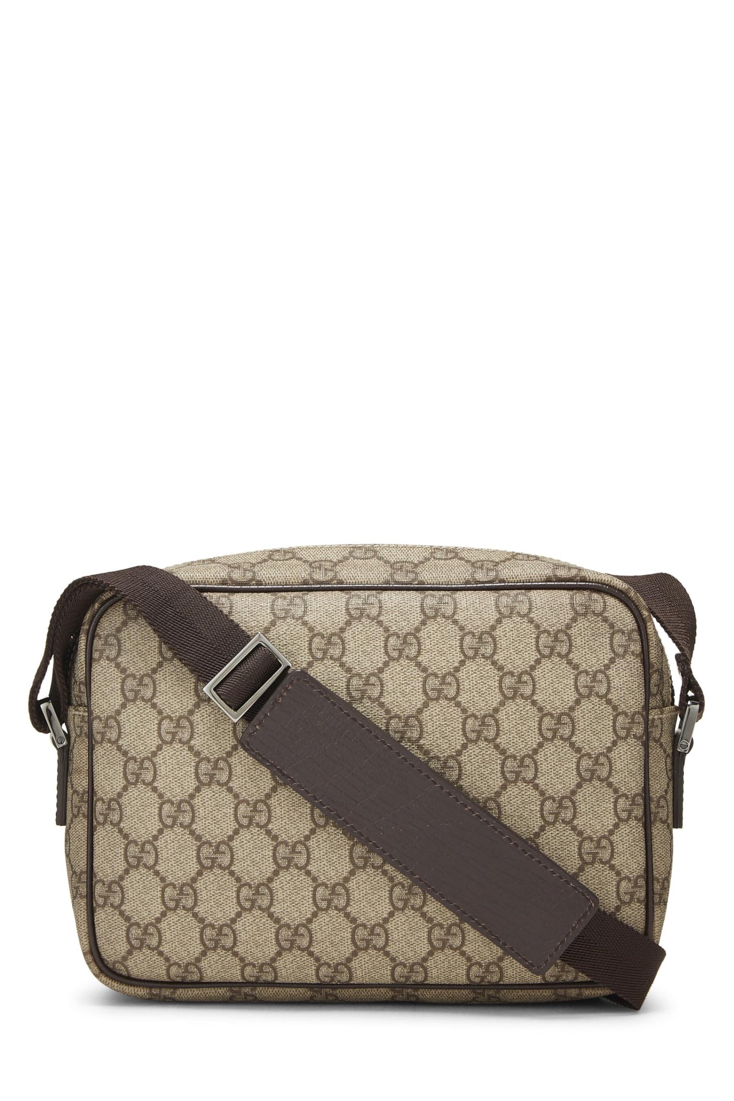 Gucci, Original GG Supreme Canvas Camera Bag, Brown