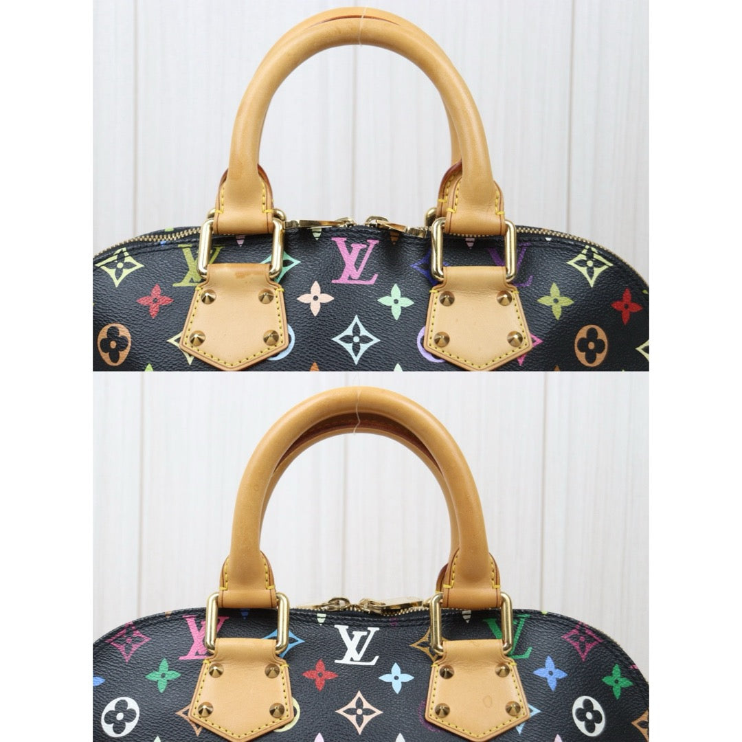 Good ( Rank AB)｜  LV Monogram  Multicolor Alma Black Hand Bag ｜24122619