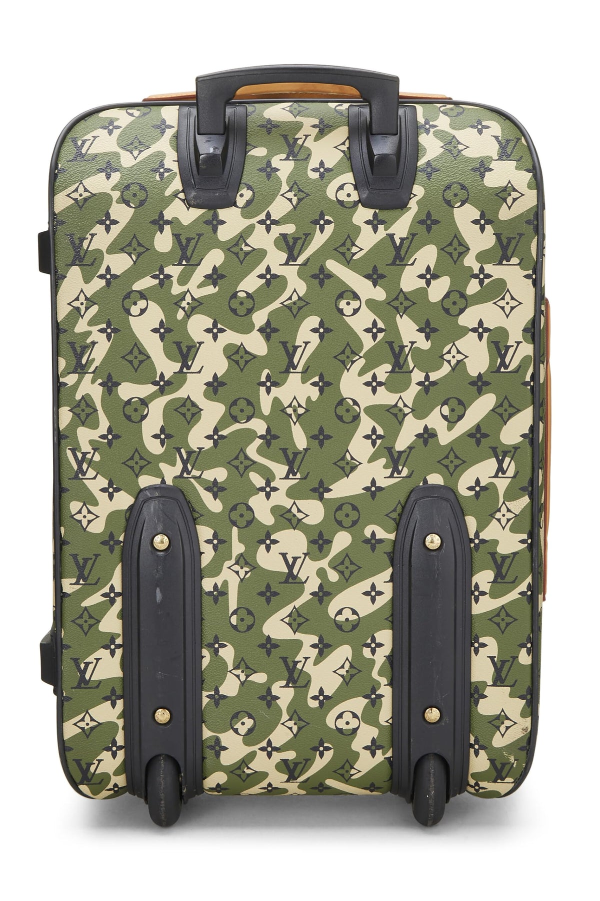 Louis Vuitton,  Takashi Murakami x Louis Vuitton Monogramouflage Pegase 60, Green