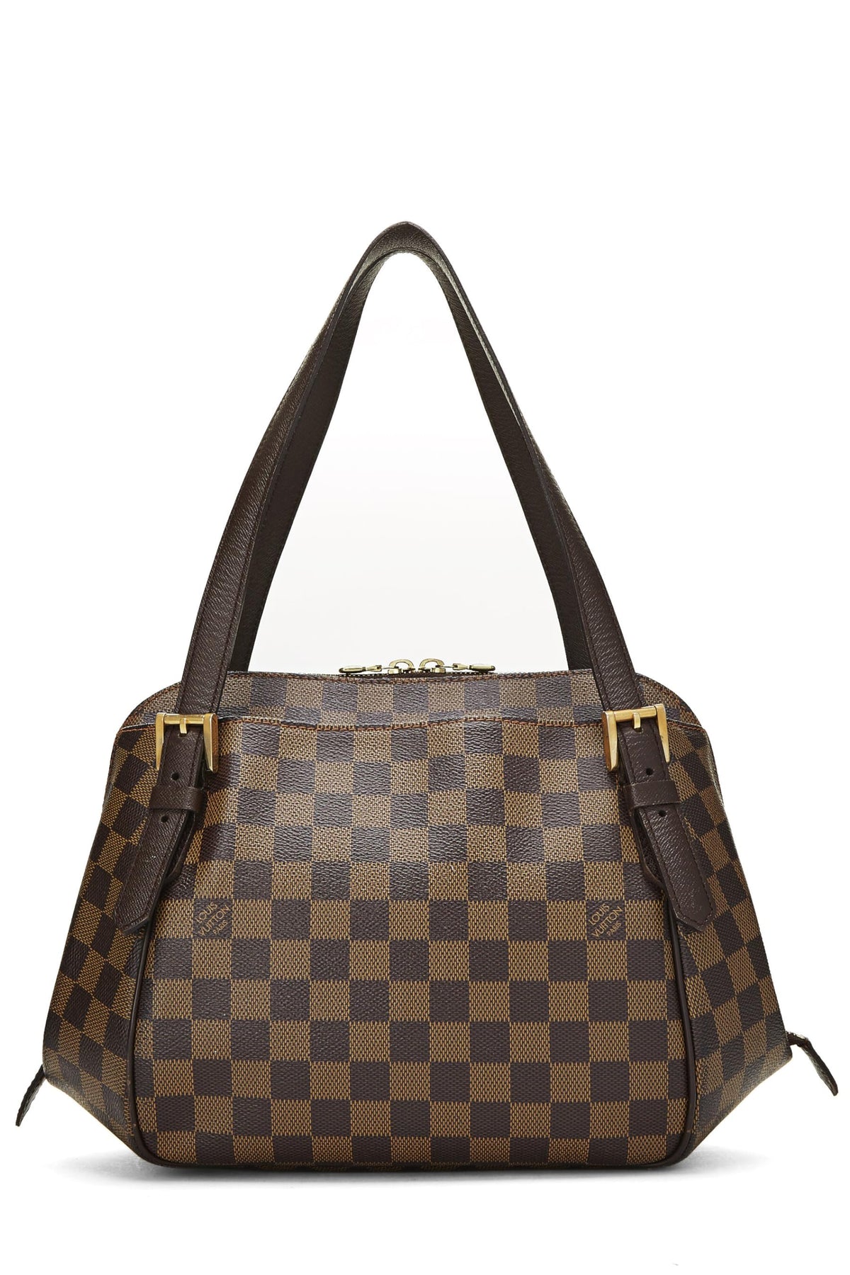 Louis Vuitton,  Damier Ebene Belem MM, Brown