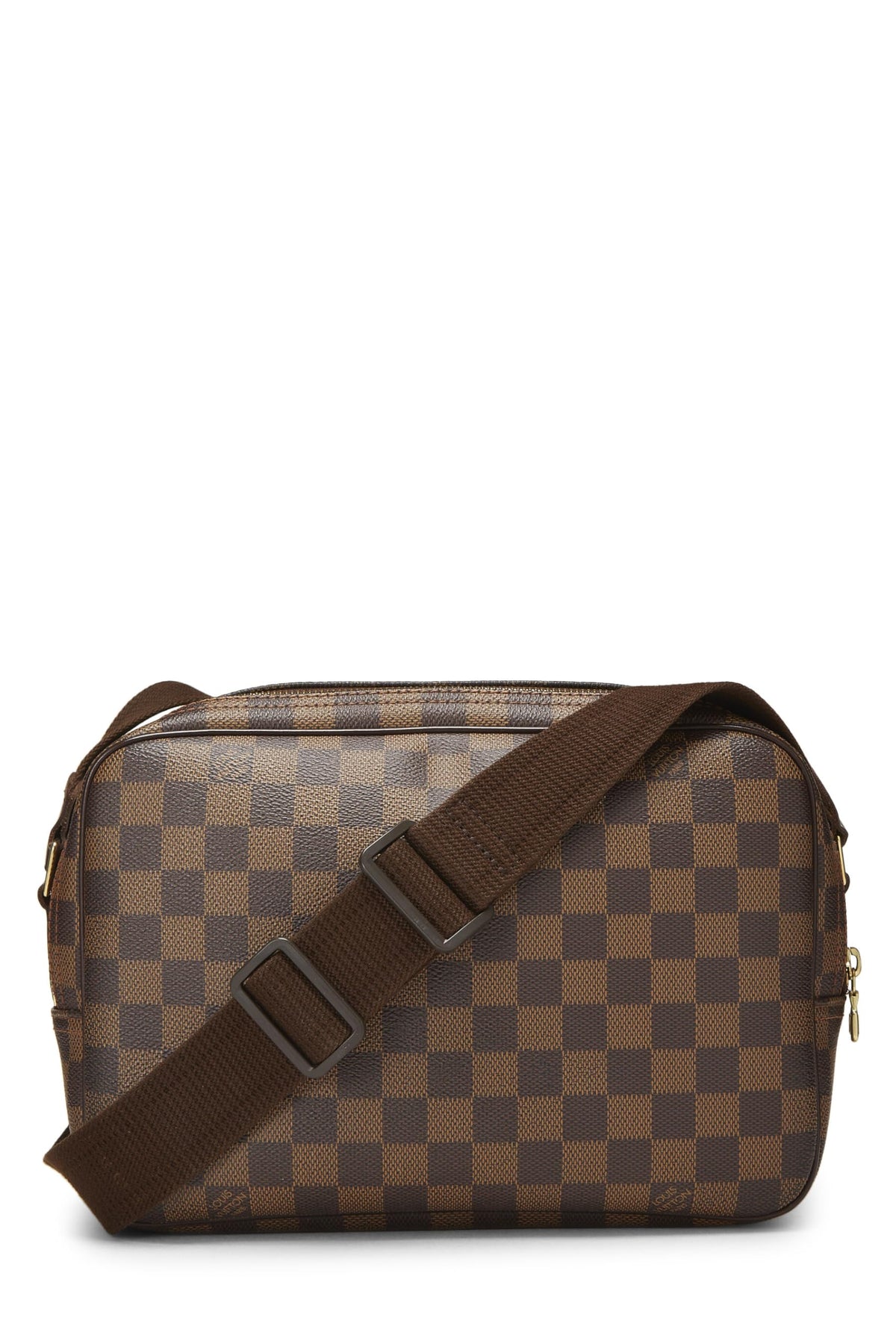 Louis Vuitton,  Damier Ebene Reporter PM, Brown
