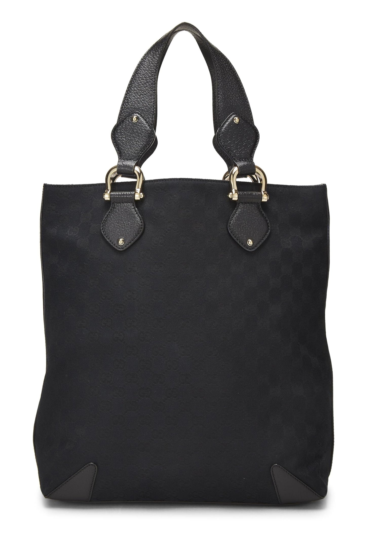 Gucci, Black Original GG Canvas Tote Medium, Black