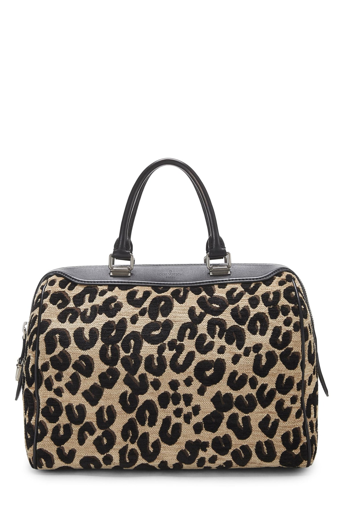 Louis Vuitton,  Stephen Sprouse x Louis Vuitton Leopard Speedy 30, Black