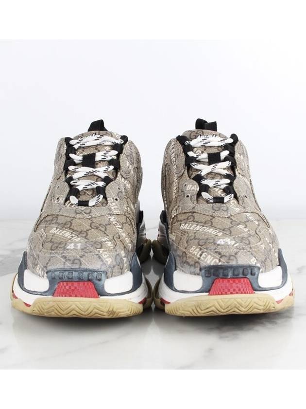 Gucci Luxury Balenciaga  Hacker Triple S Ebony 41 260