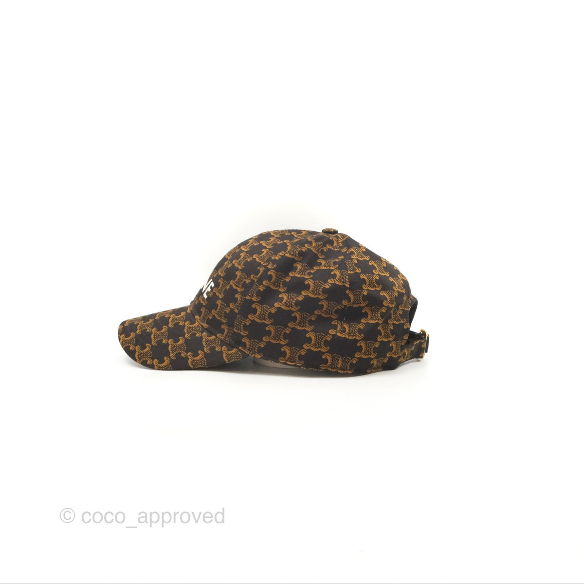 Celine Baseball Cap Cotton Triomphe