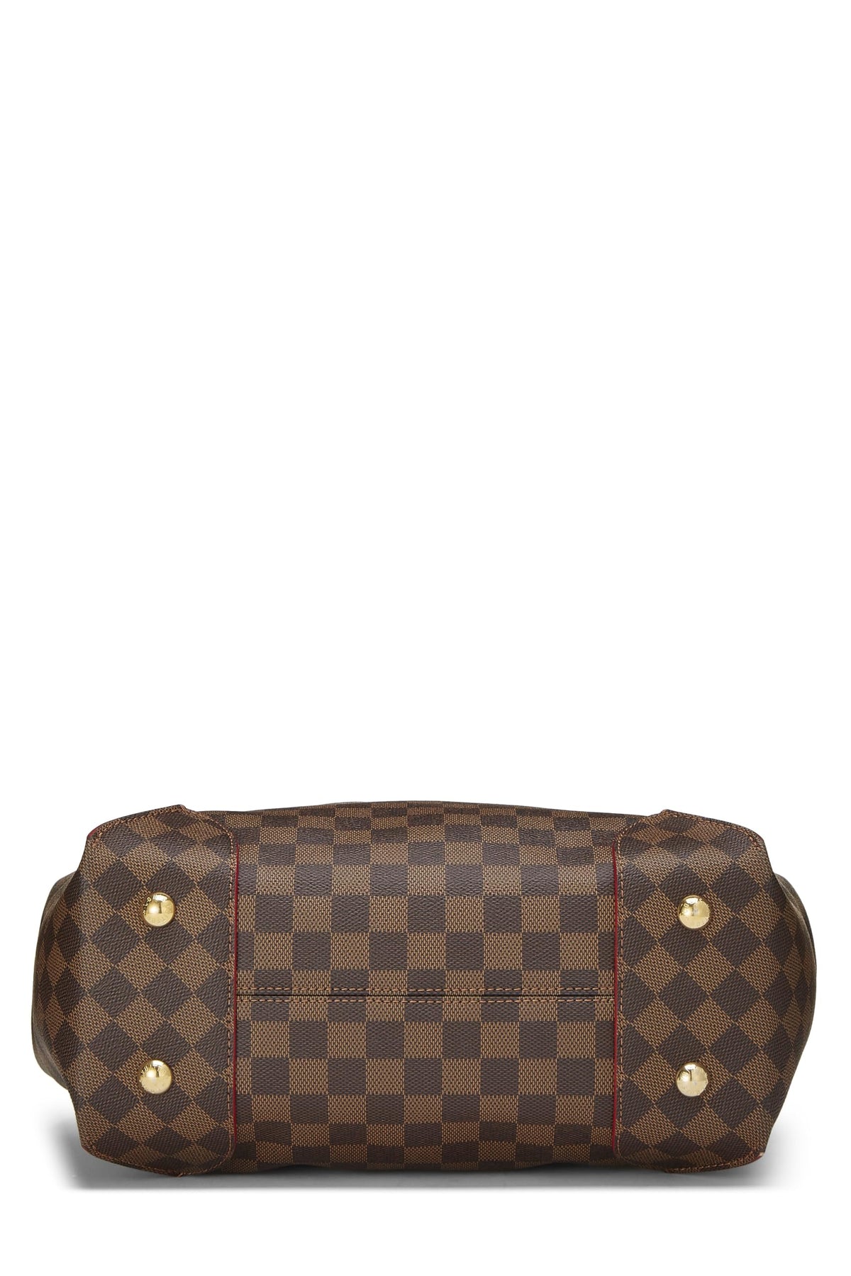 Louis Vuitton,  Damier Ebene Caissa Hobo, Red