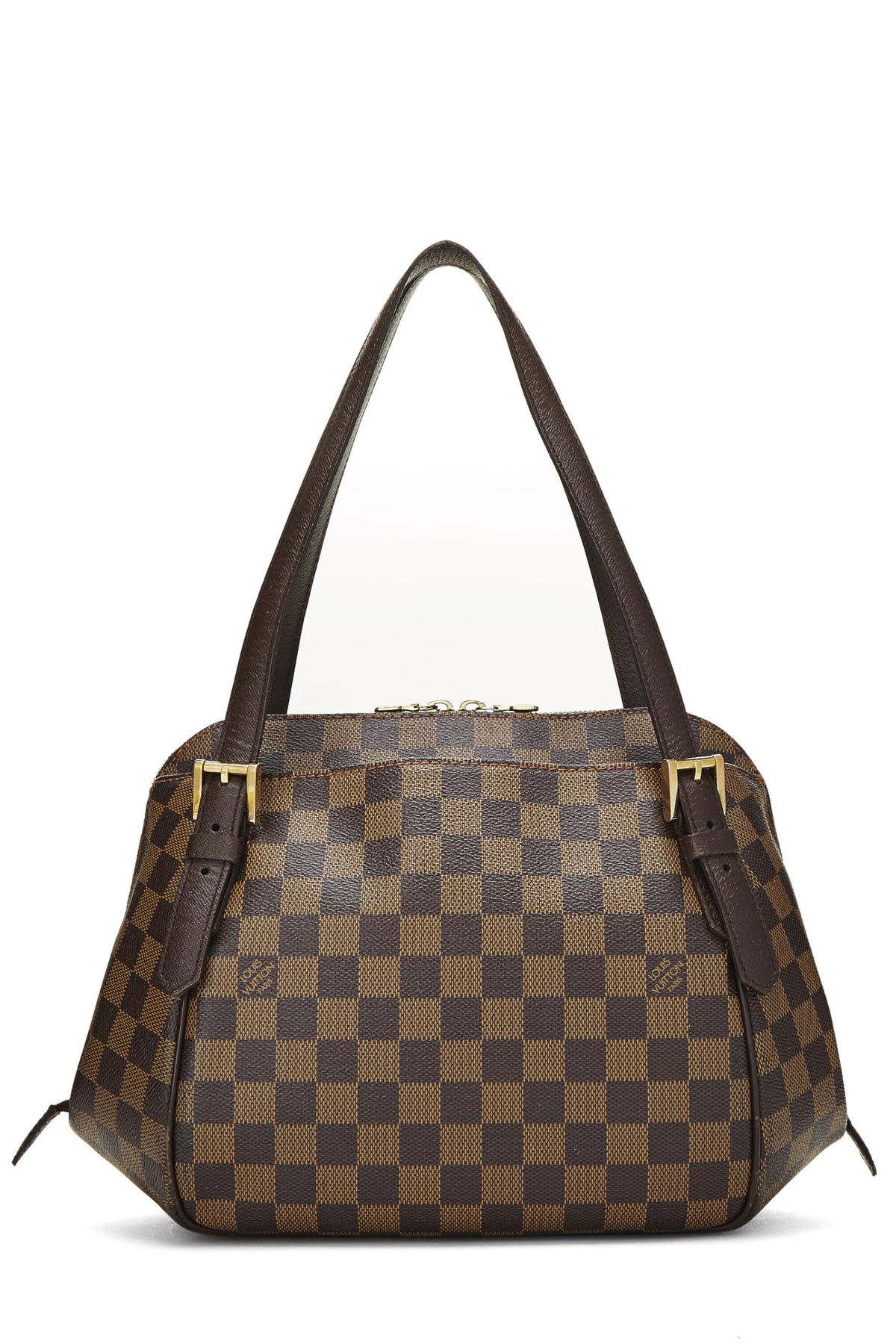 Louis Vuitton,  Damier Ebene Belem MM, Brown