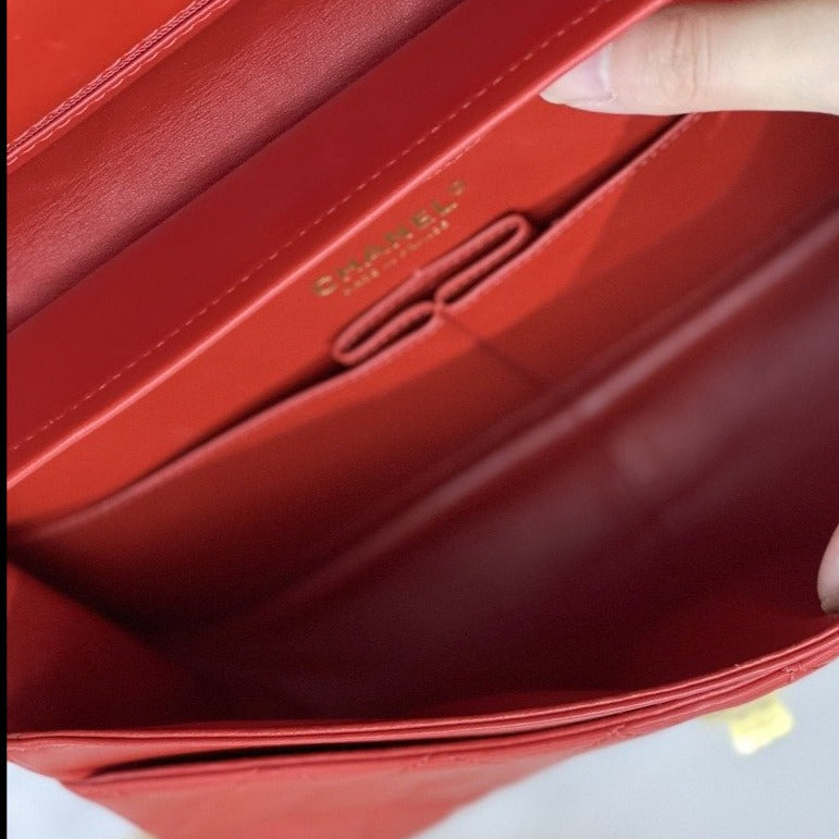 2.55 Reissue Lambskin Red GHW