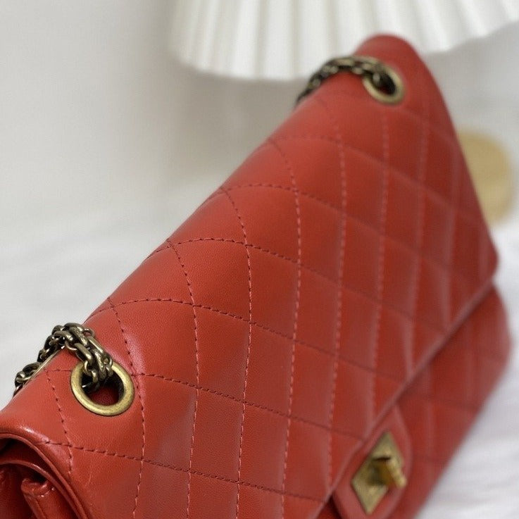 2.55 Reissue Lambskin Red GHW