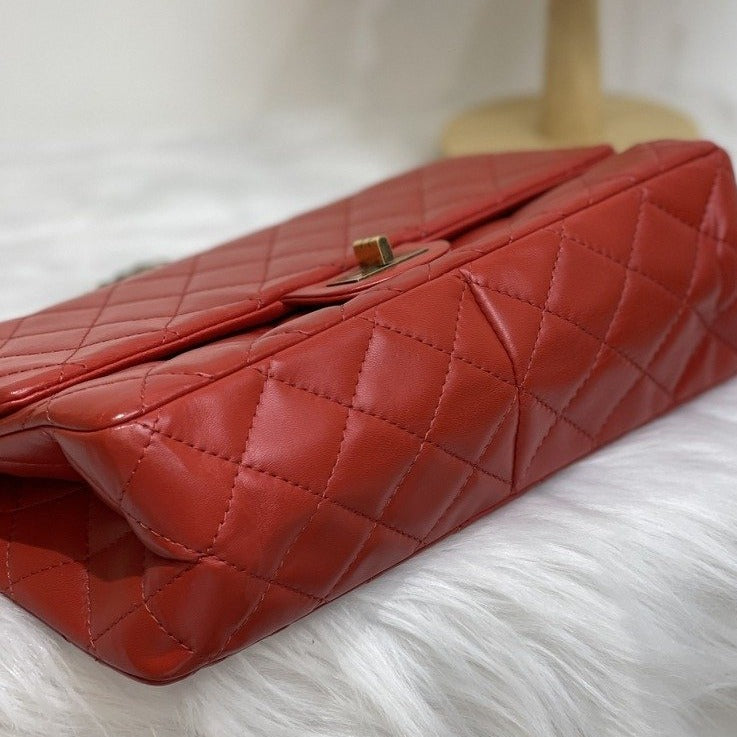 2.55 Reissue Lambskin Red GHW