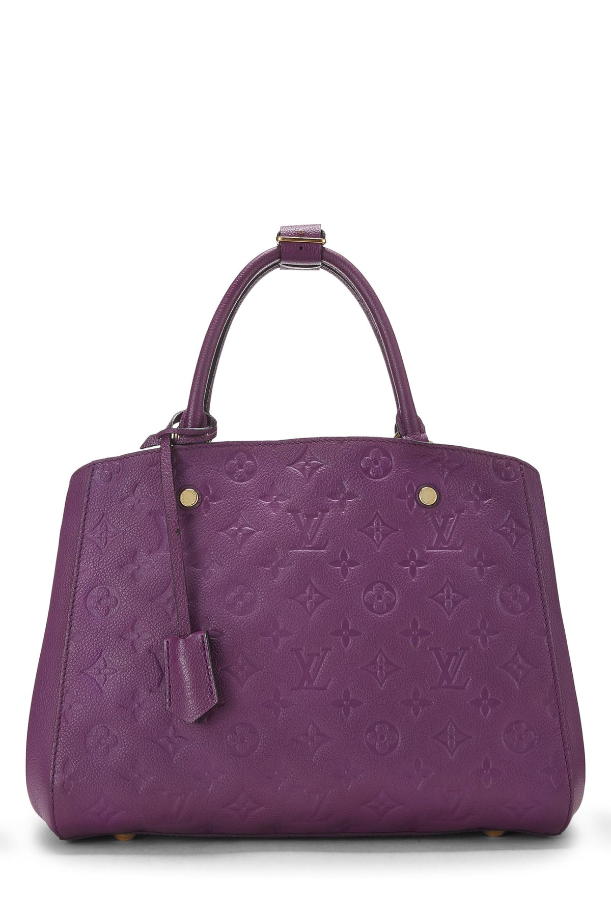 Louis Vuitton,  Amytheste Monogram Empreinte Montaigne MM, Purple