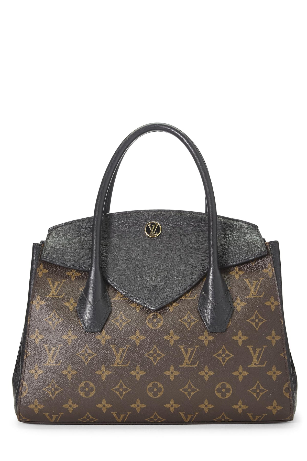 Louis Vuitton,  Black Monogram Canvas Florine, Black