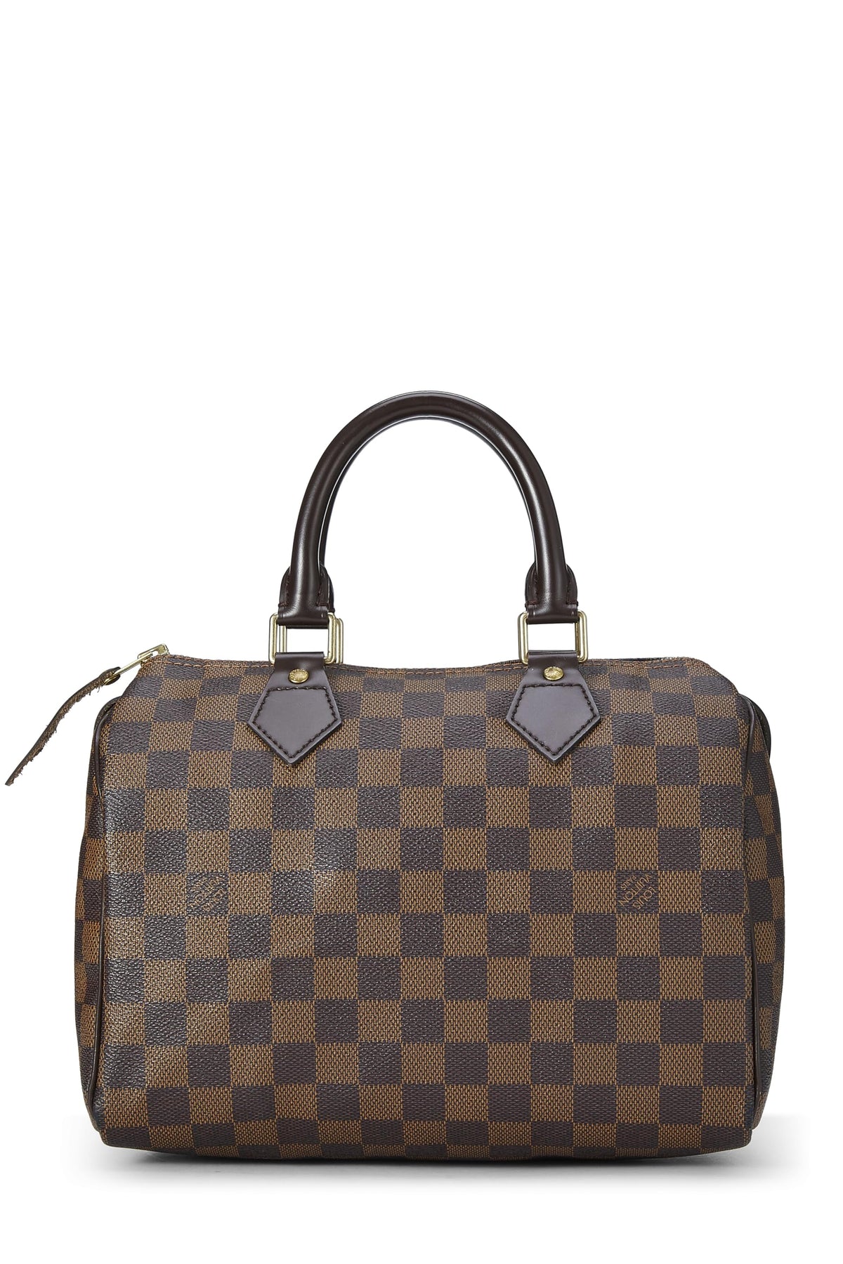 Louis Vuitton,  Damier Ebene Speedy 25, Brown