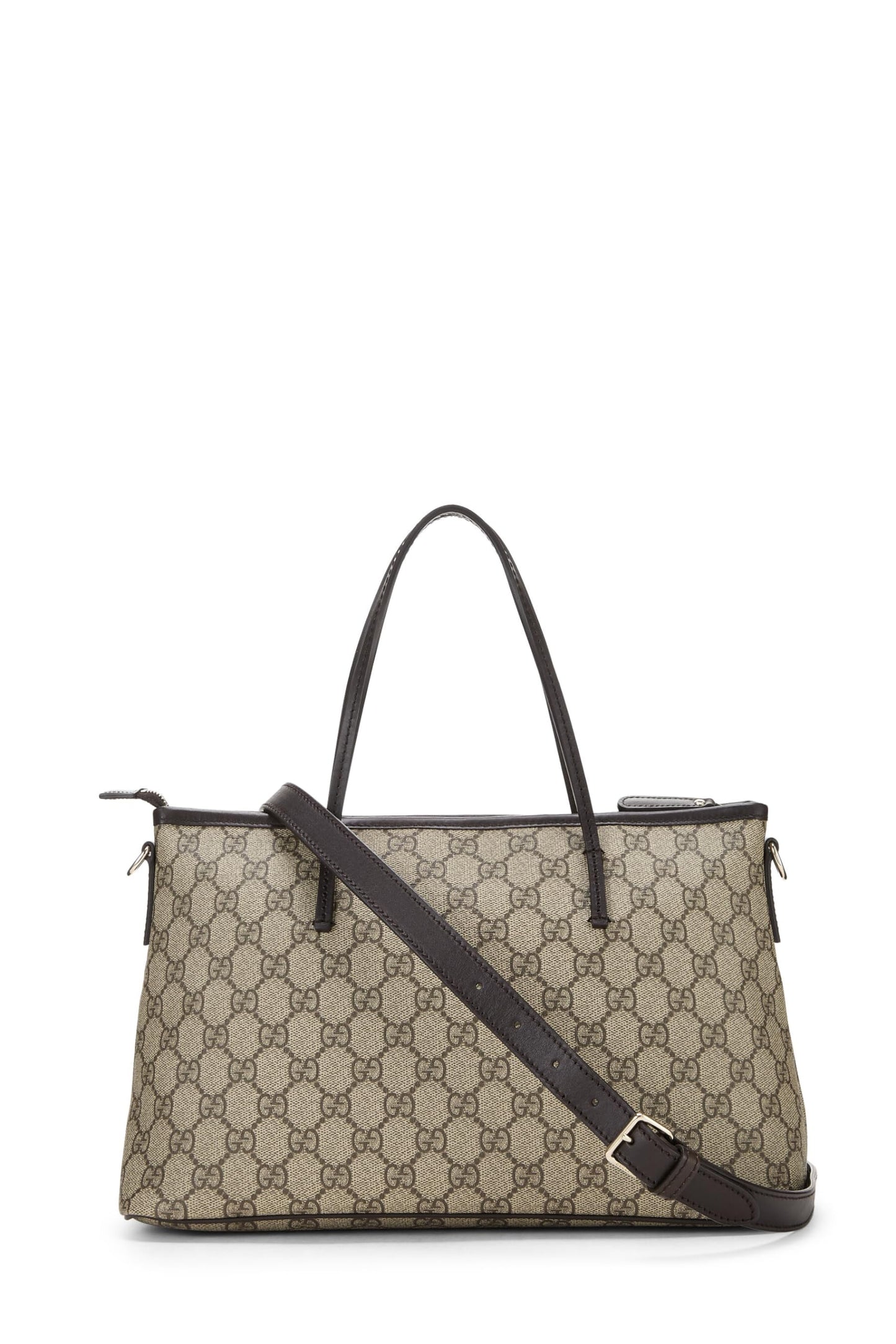 Gucci, Original GG Supreme Canvas Zip Tote, Brown