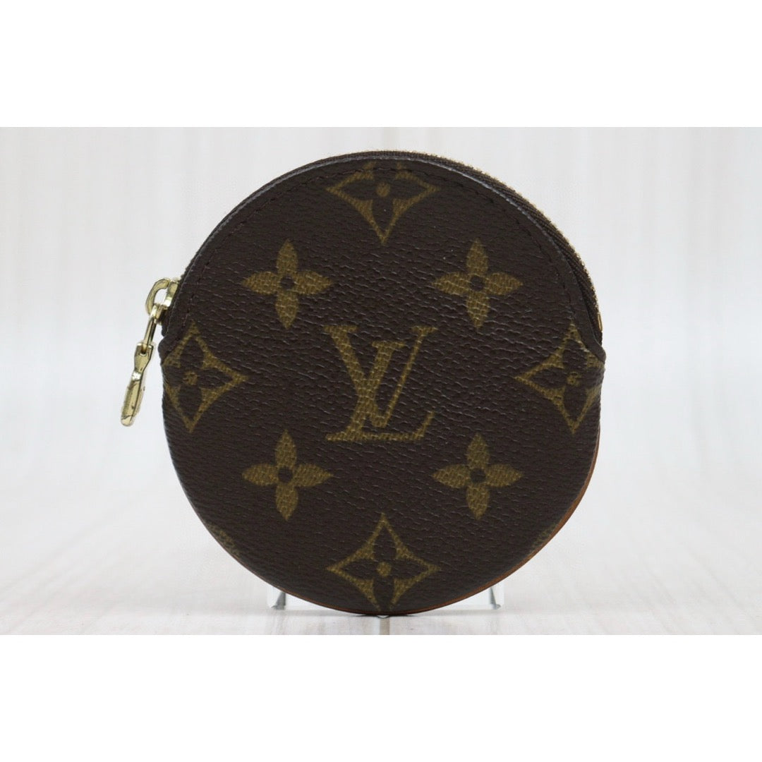 Fair ( Rank B) ｜ LV Monogram Round Coin Purse｜V25031101