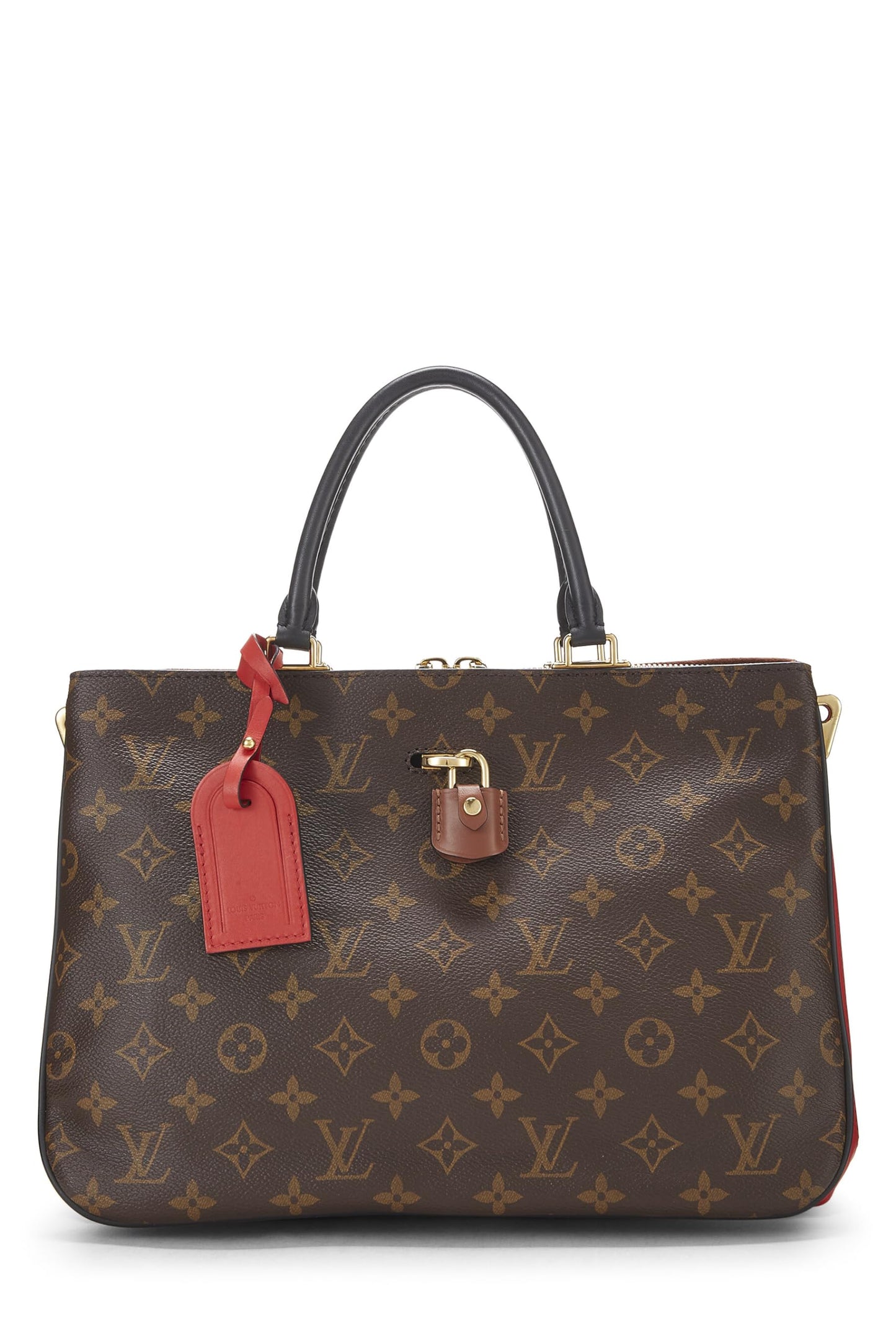 Louis Vuitton,  Red Monogram Millefeuille Tote, Red