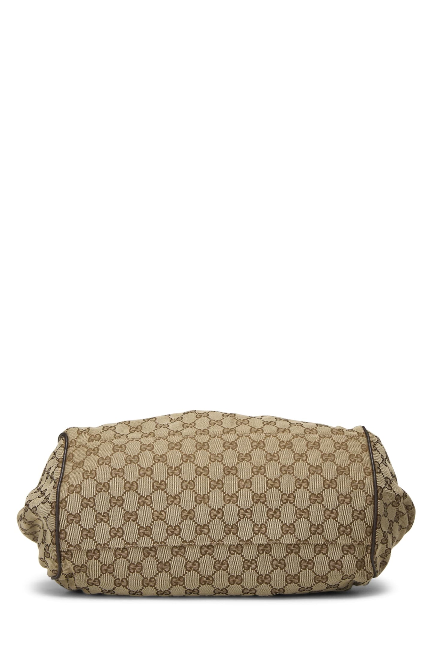 Gucci, Brown Original GG Canvas Convertible Sukey Boston Handbag, Brown