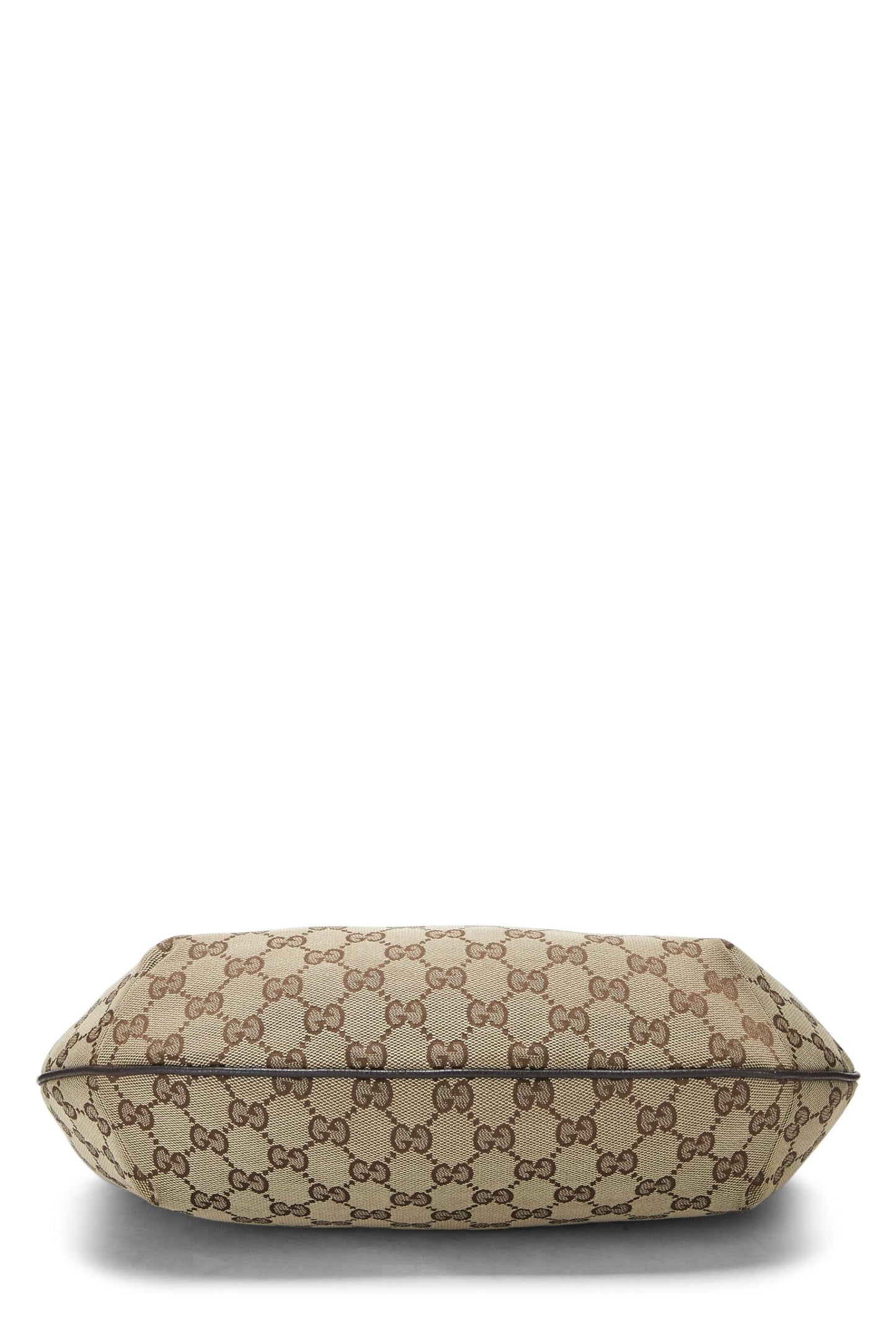 Gucci, Original GG Canvas Web Round Messenger, Brown