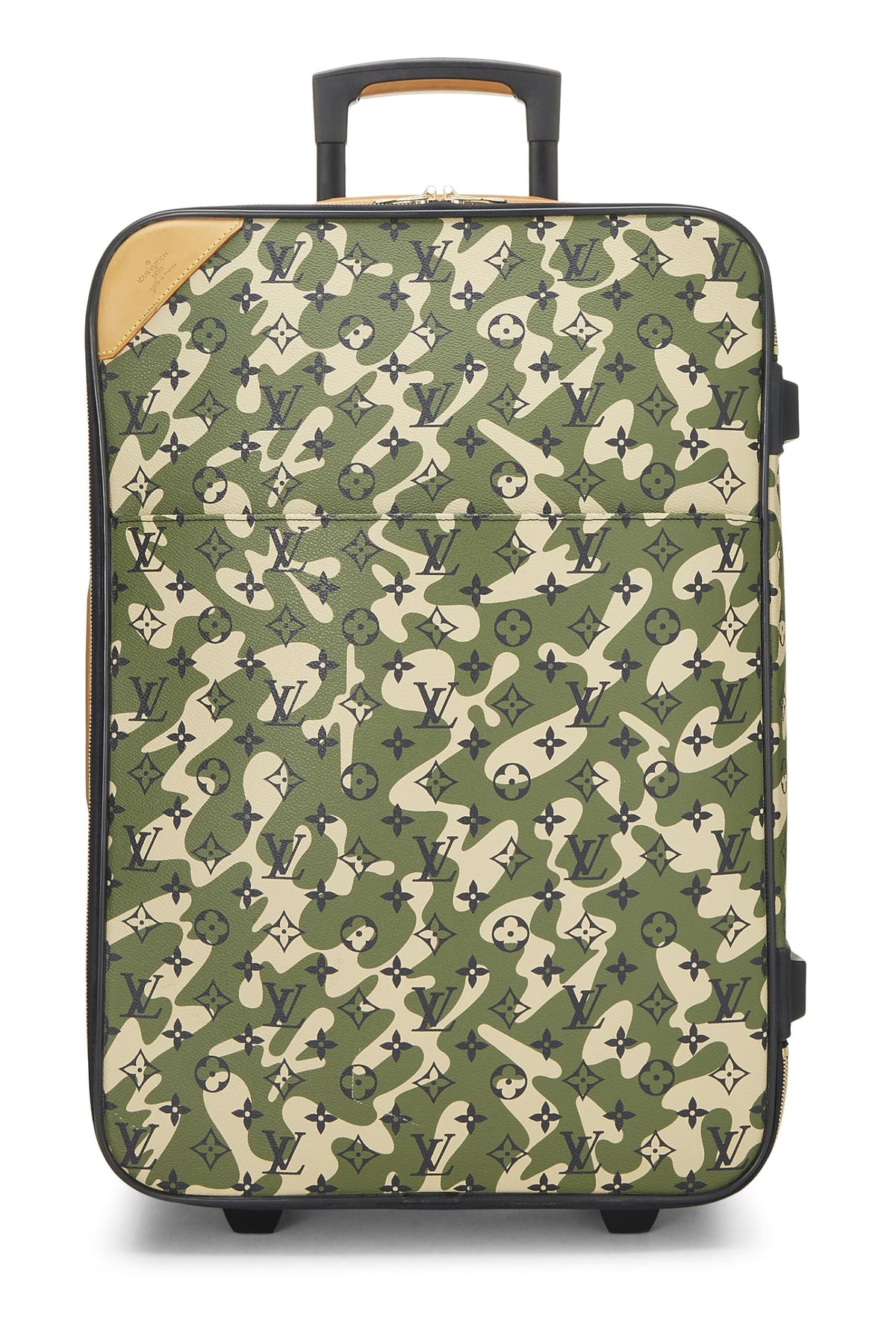 Louis Vuitton,  Takashi Murakami x Louis Vuitton Monogramouflage Pegase 60, Green