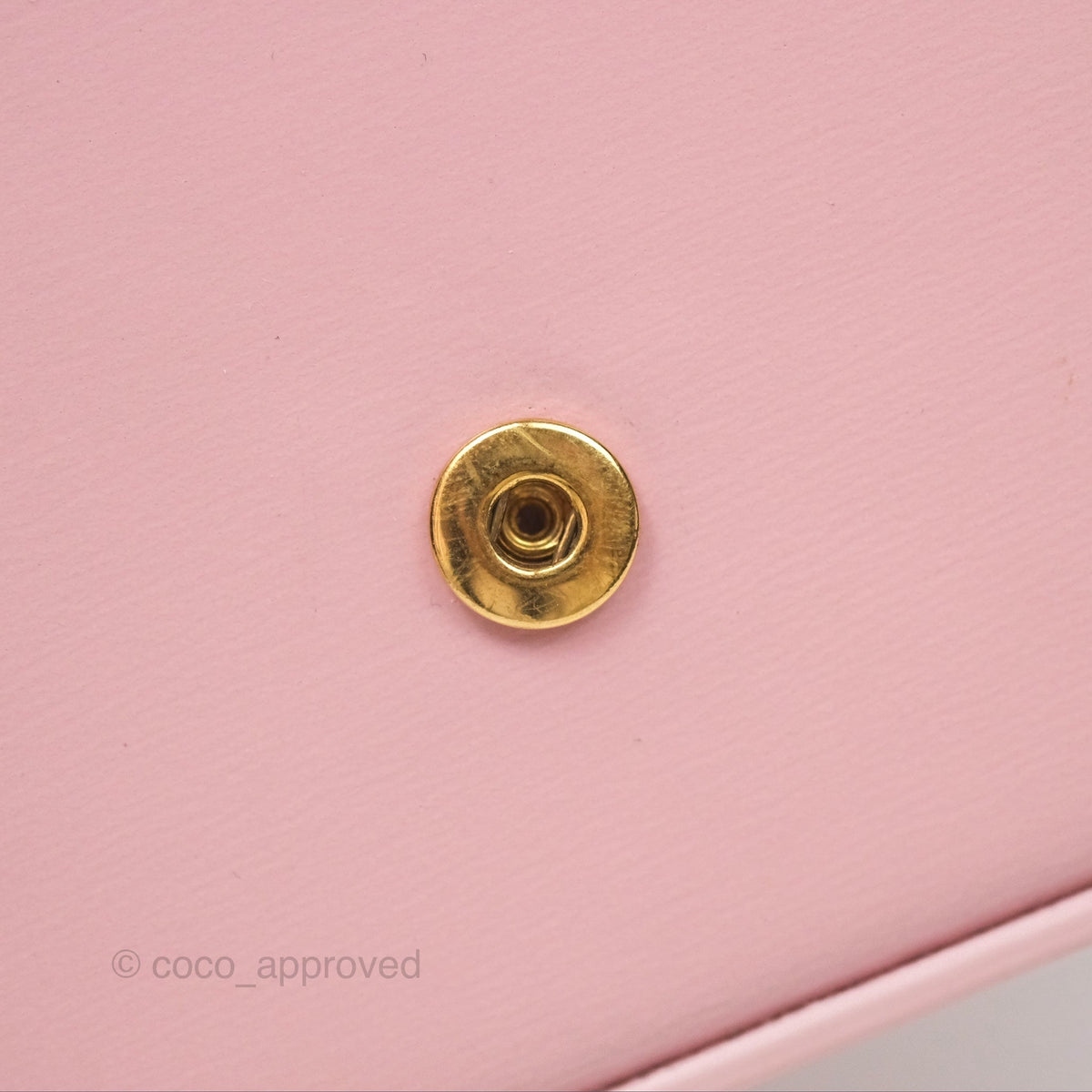 Celine Mini Triomphe Shiny Calfskin Pink