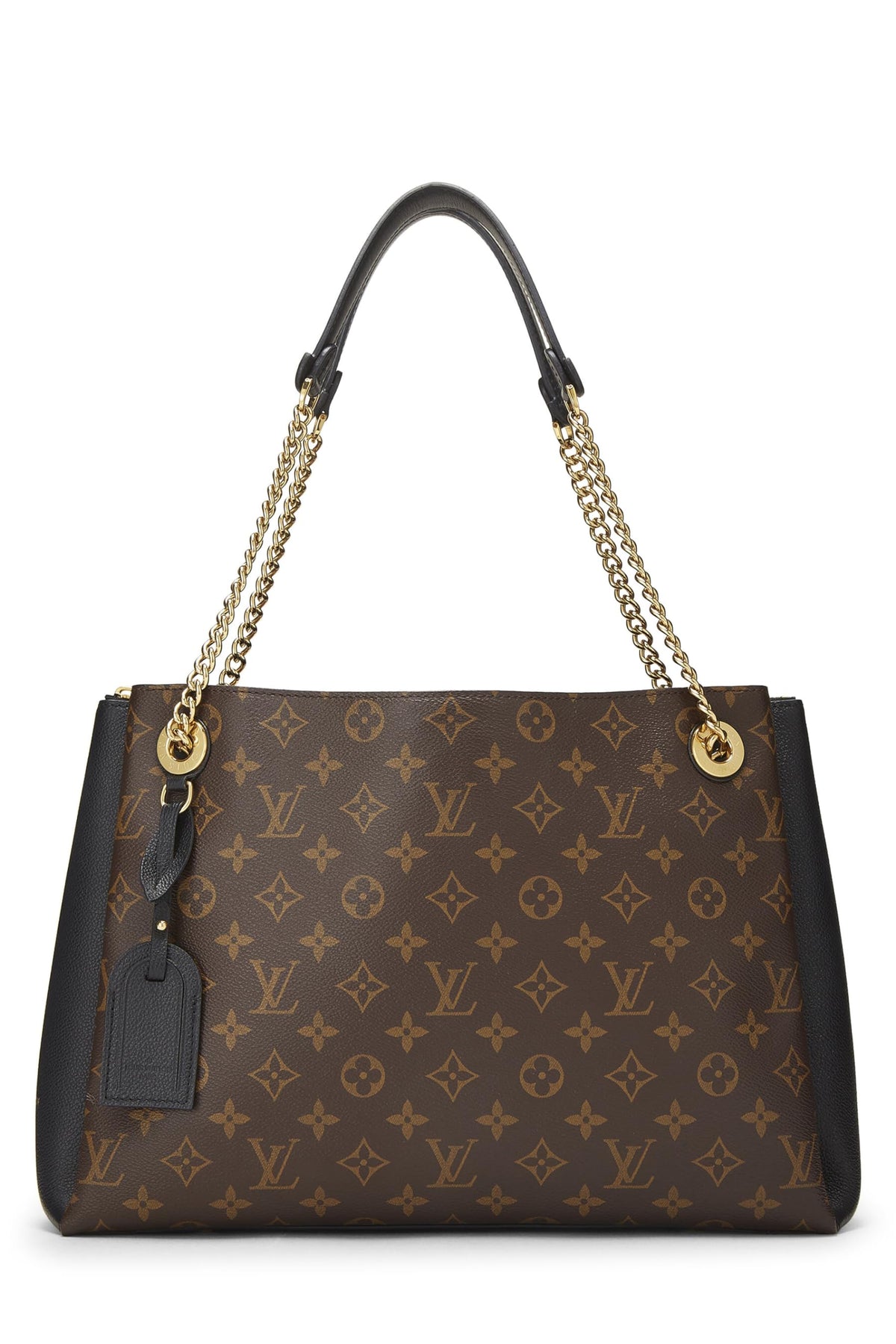 Louis Vuitton,  Black Monogram Canvas Surene MM, Black