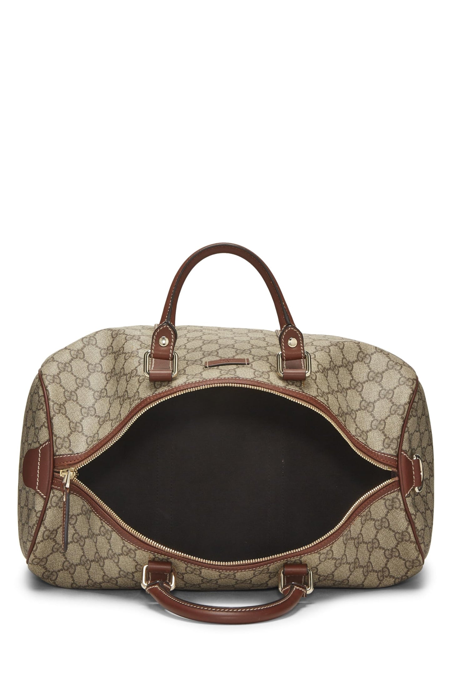 Gucci, Original GG Supreme Canvas Boston, Brown