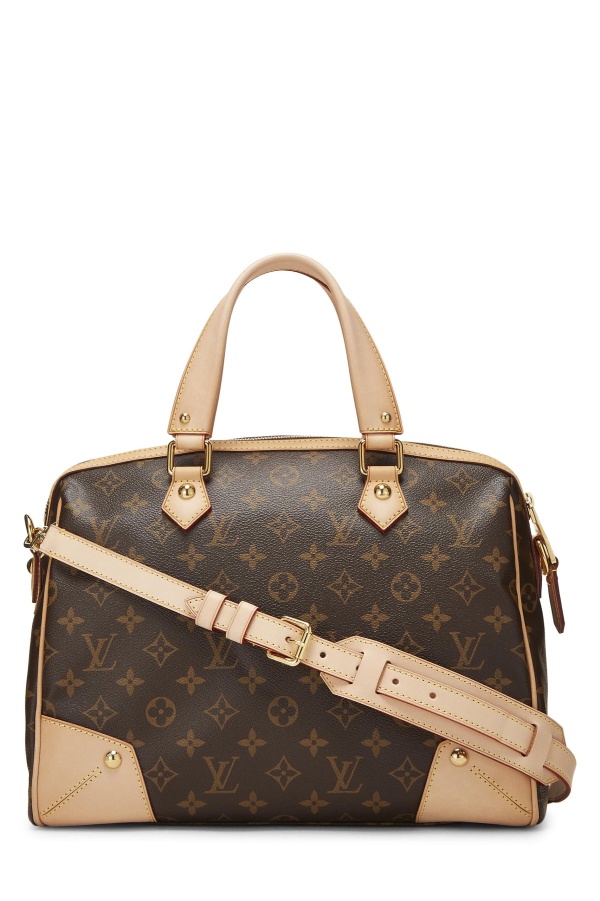 Louis Vuitton,  Monogram Canvas Retiro PM, Brown