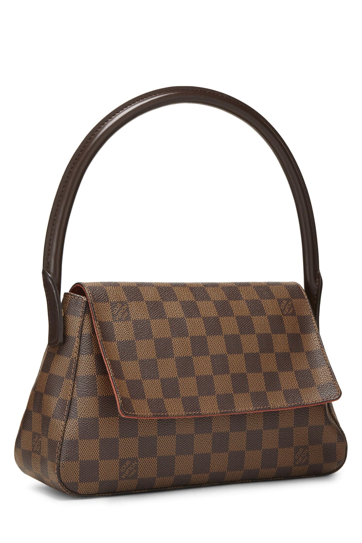 Louis Vuitton,  Damier Ebene Canvas Looping PM, Brown