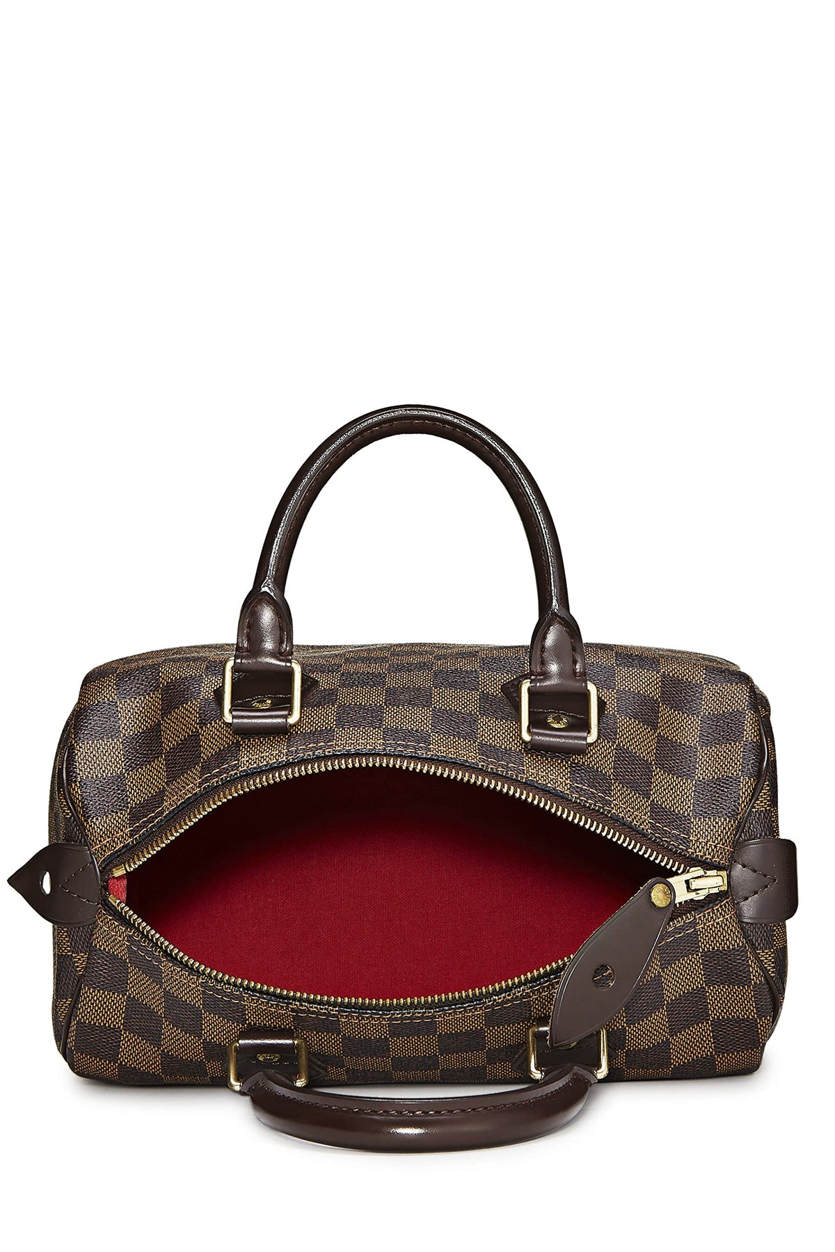 Louis Vuitton,  Damier Ebene Speedy 25, Brown