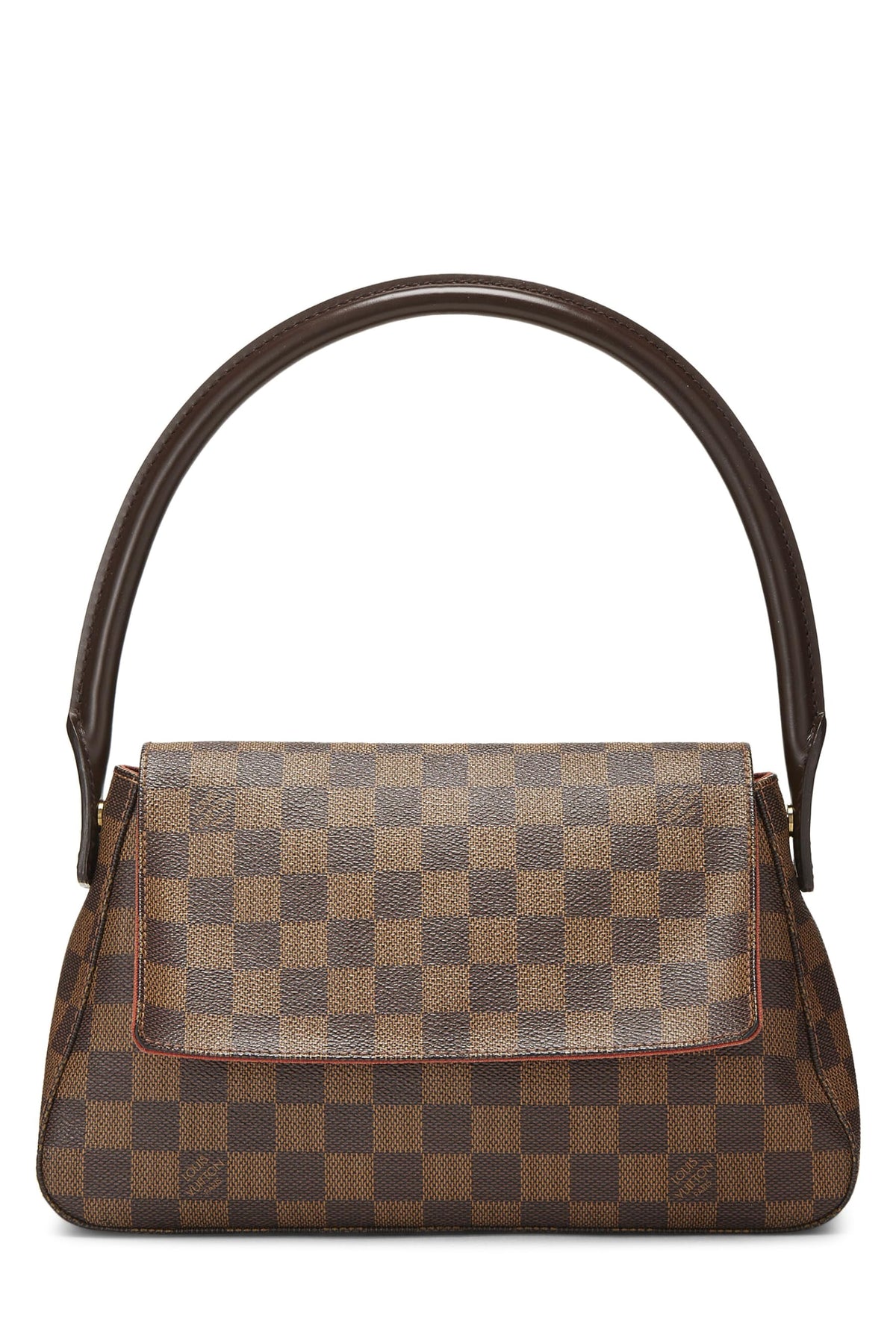 Louis Vuitton,  Damier Ebene Canvas Looping PM, Brown