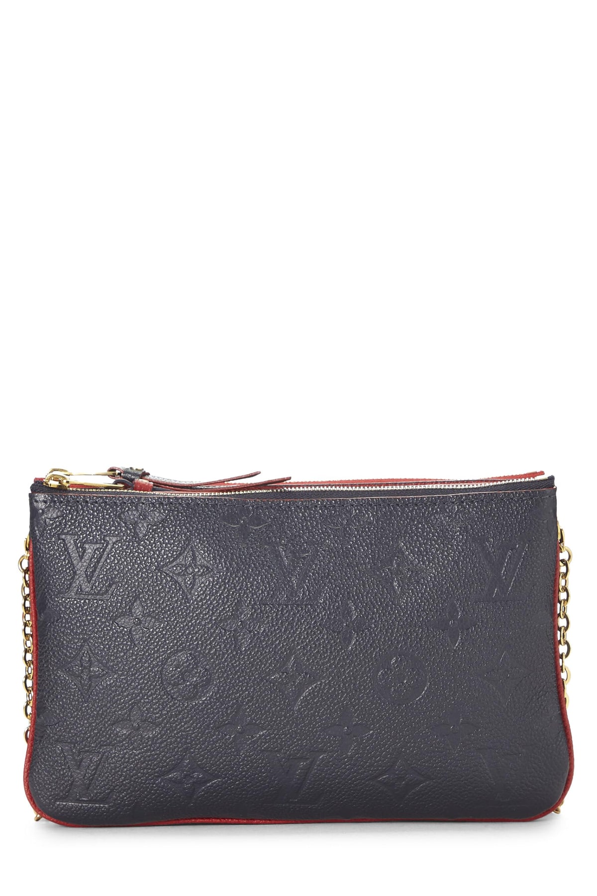 Louis Vuitton,  Multicolor Monogram Empreinte Double Zip Pochette, Multi