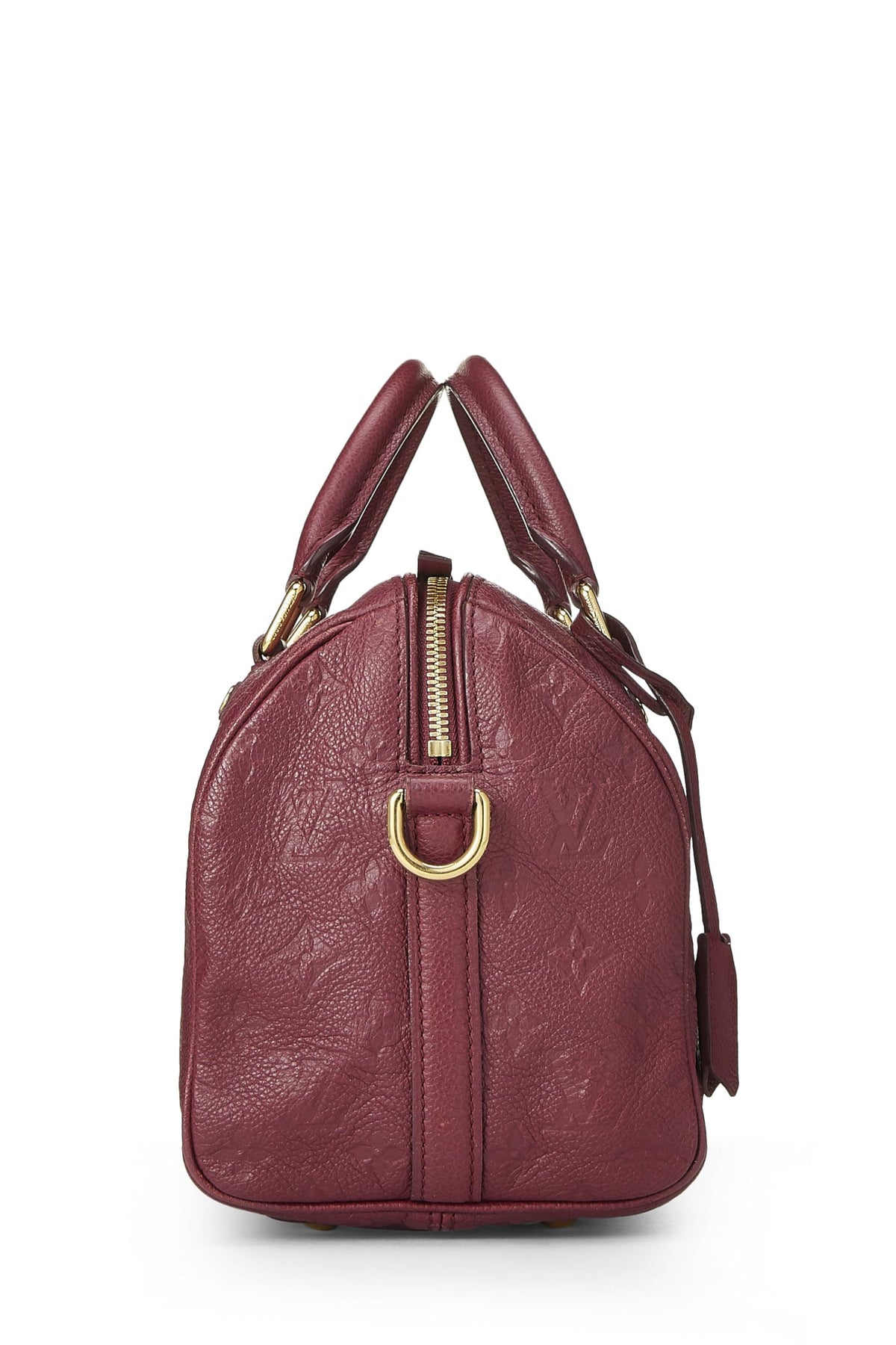 Louis Vuitton,  Aube Monogram Empreinte Speedy Bandouliere 25, Purple