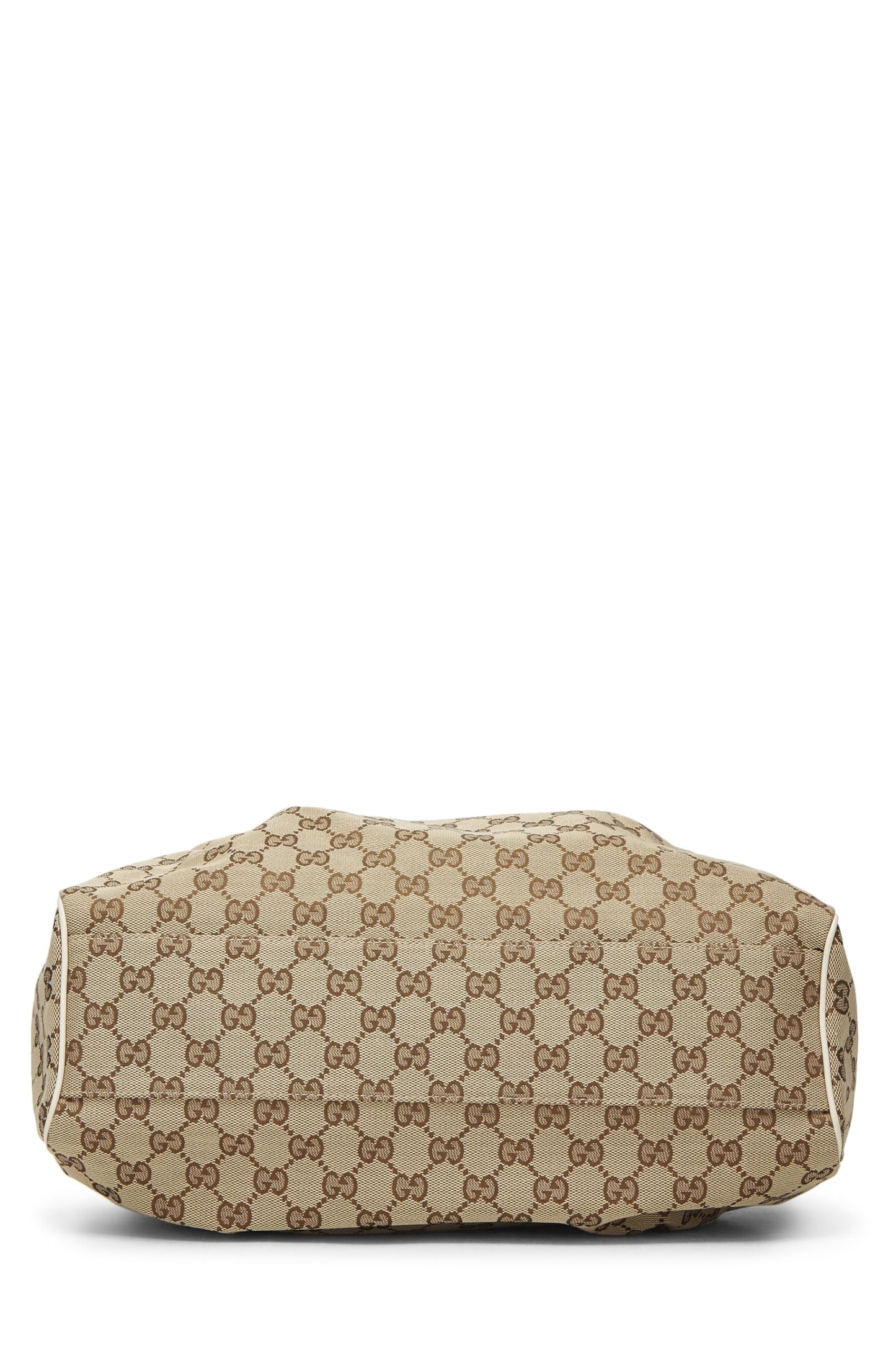 Gucci, Cream Original GG Canvas Sukey Tote, White