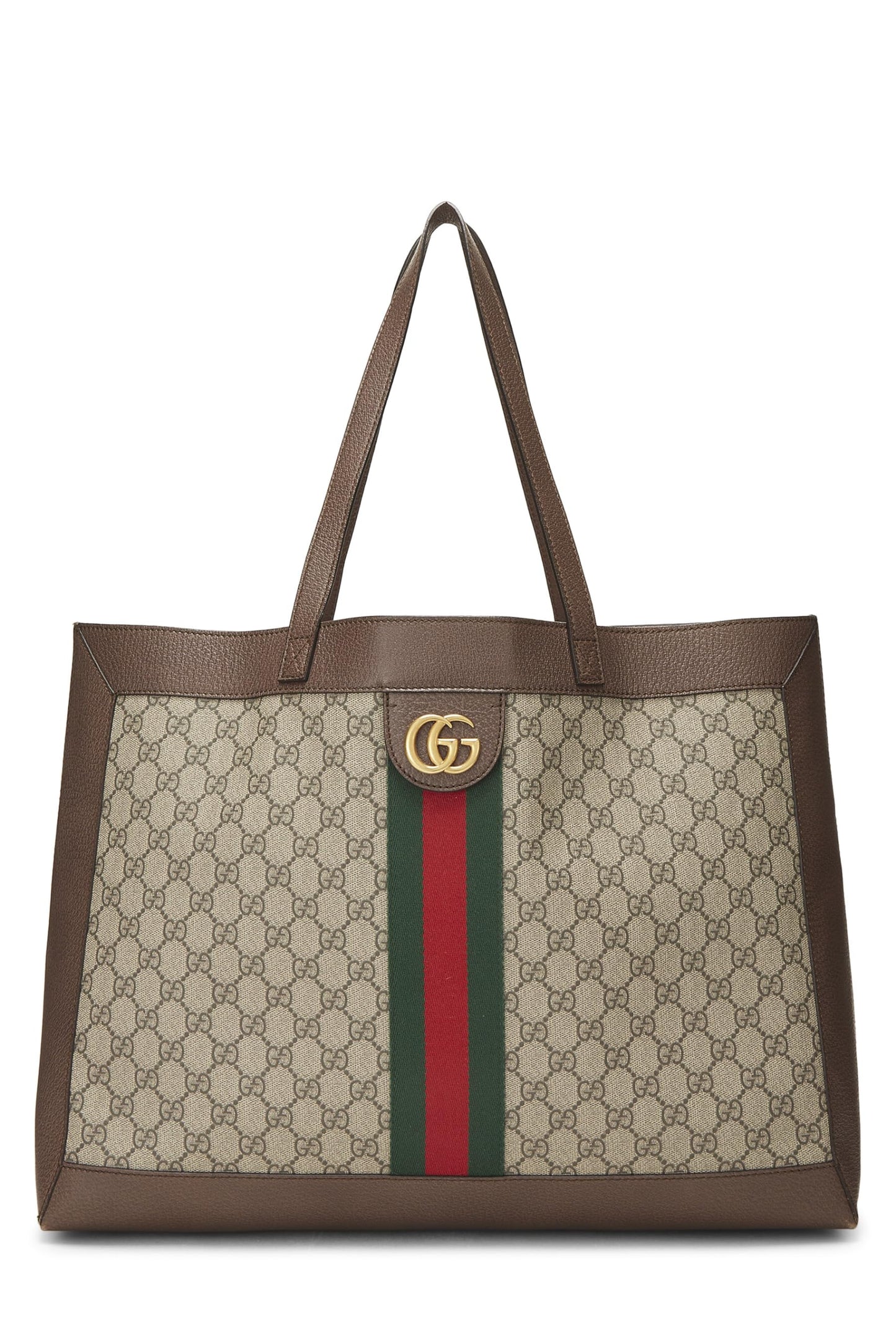 Gucci, Original GG Supreme Canvas Ophidia Tote Medium, Brown