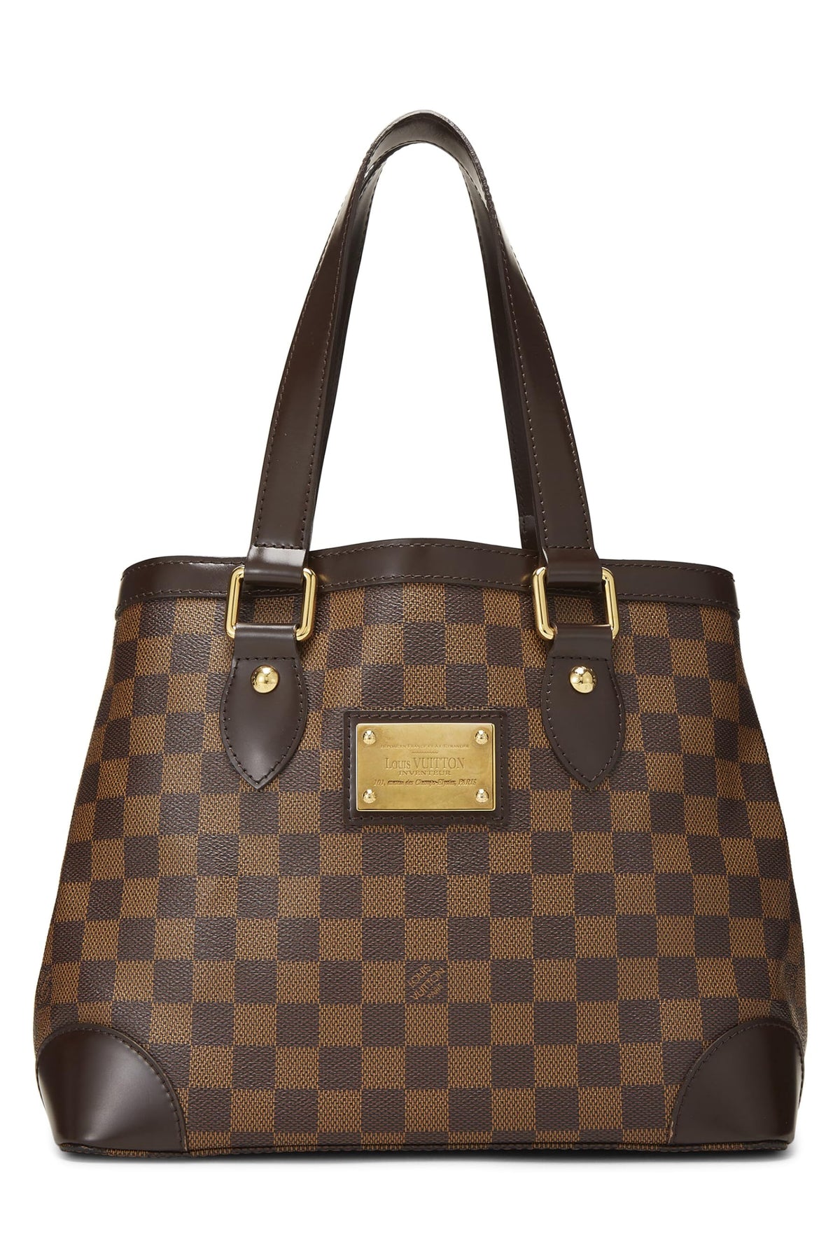 Louis Vuitton,  Damier Ebene Hampstead PM, Brown