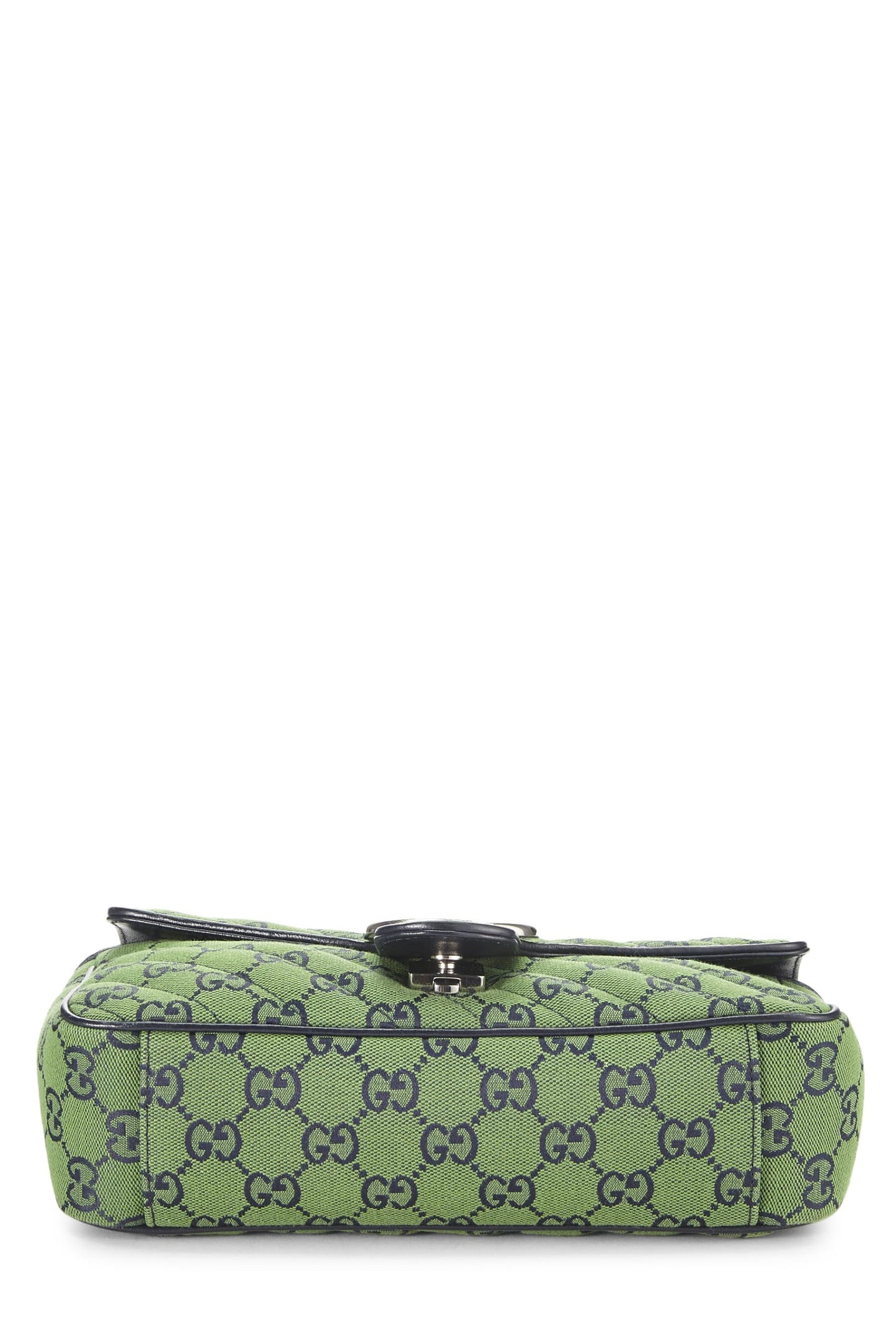 Gucci, Green Original GG Canvas Marmont Shoulder Bag Small, Green