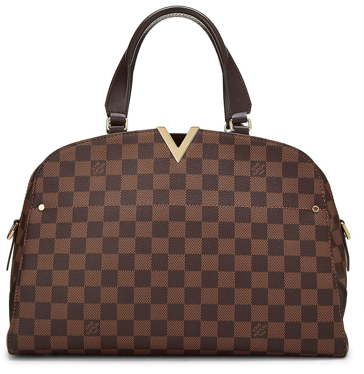 Louis Vuitton,  Damier Ebene Kensington Bowling Bag, Brown
