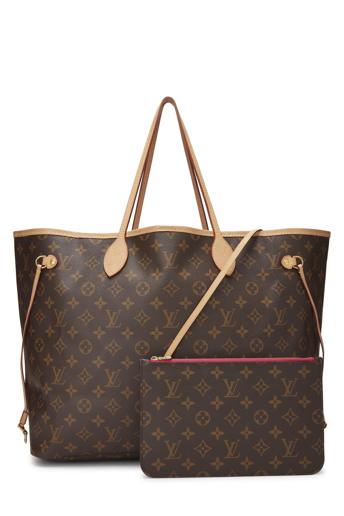 Louis Vuitton,  Pink Monogram Canvas Neo Neverfull GM, Pink