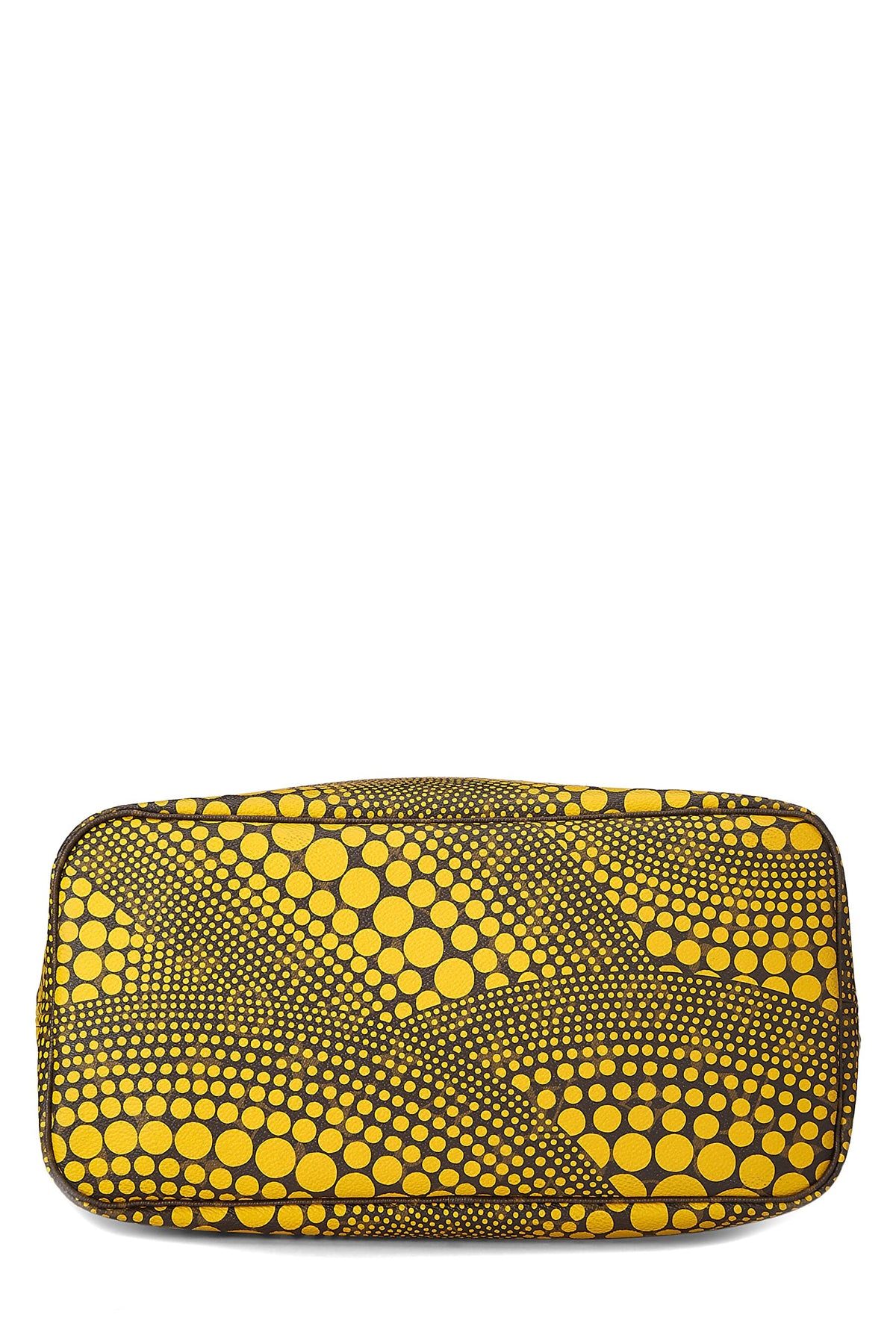 Louis Vuitton,  Yayoi Kusama x Louis Vuitton Yellow Monogram Dots Infinity Neverfull MM, Yellow