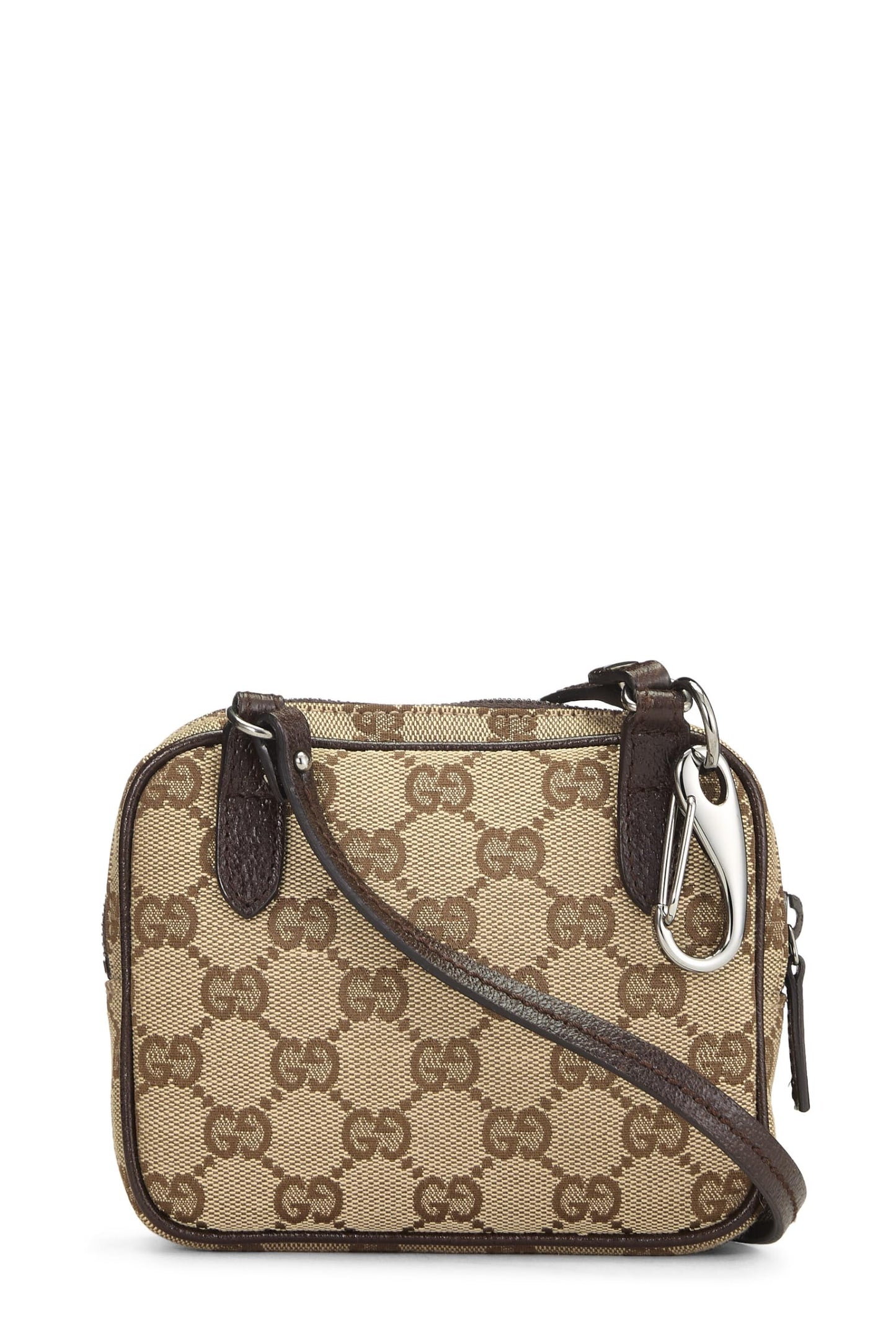 Gucci, Original GG Canvas Pochette, Brown