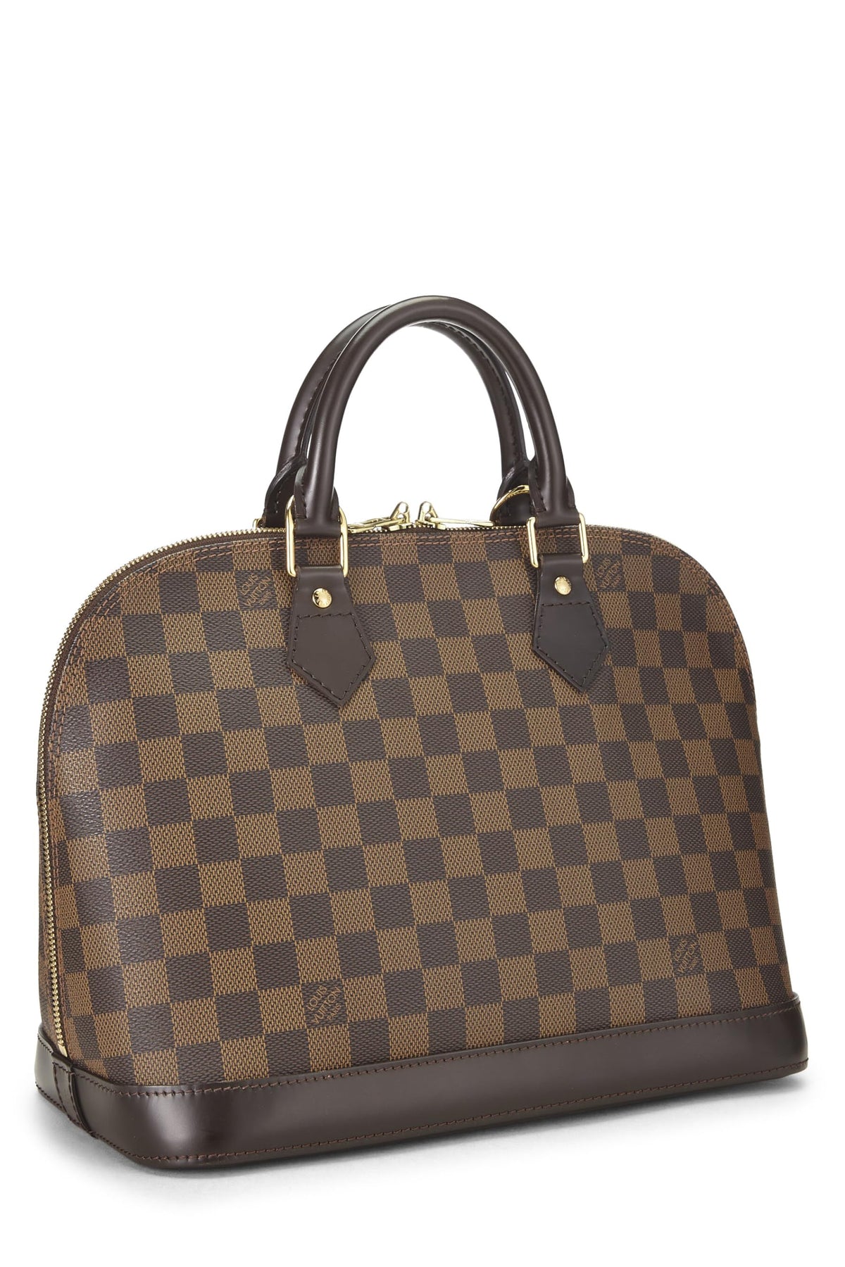 Louis Vuitton,  Damier Ebene Alma PM, Brown