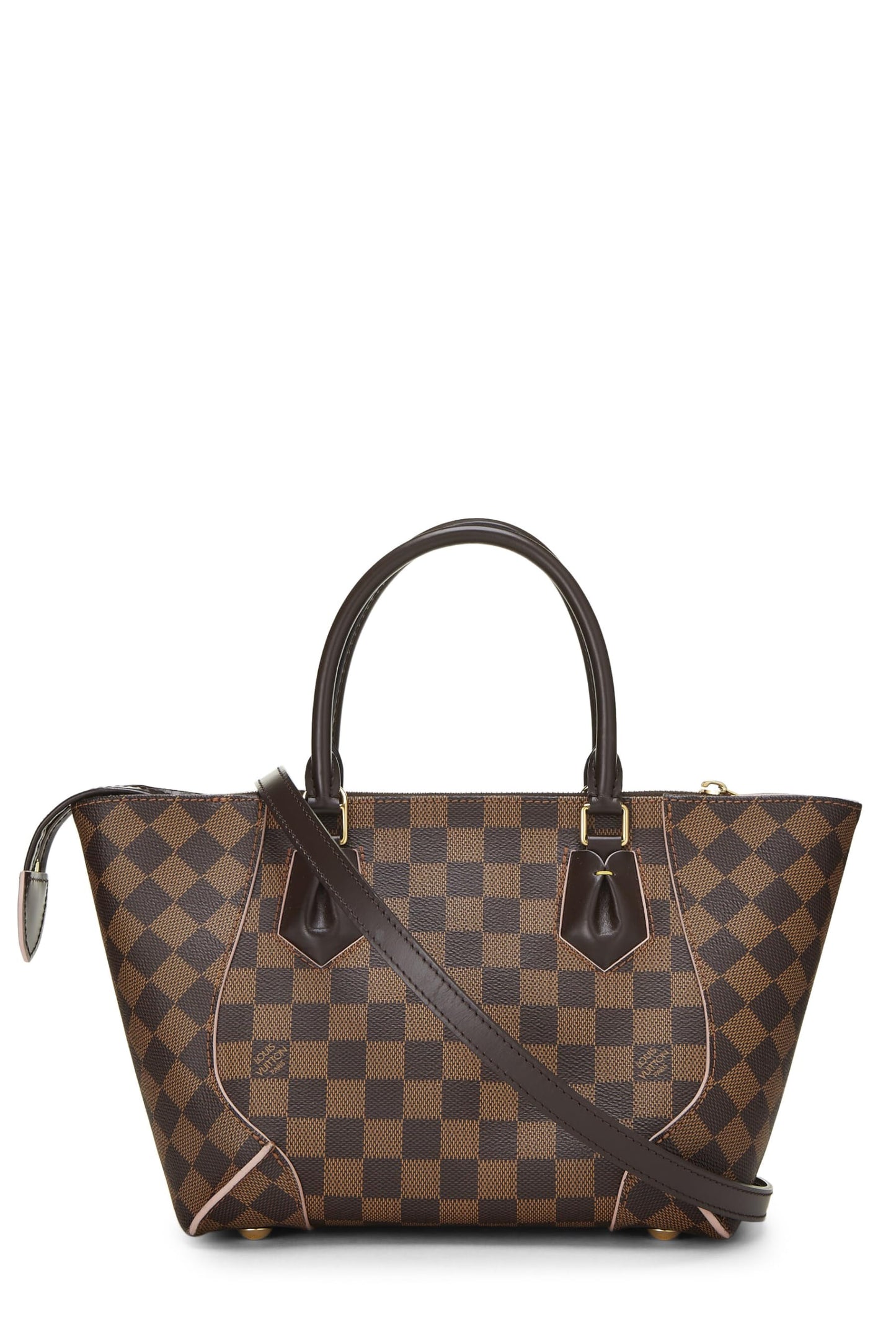 Louis Vuitton,  Damier Ebene Caissa Tote PM, Pink