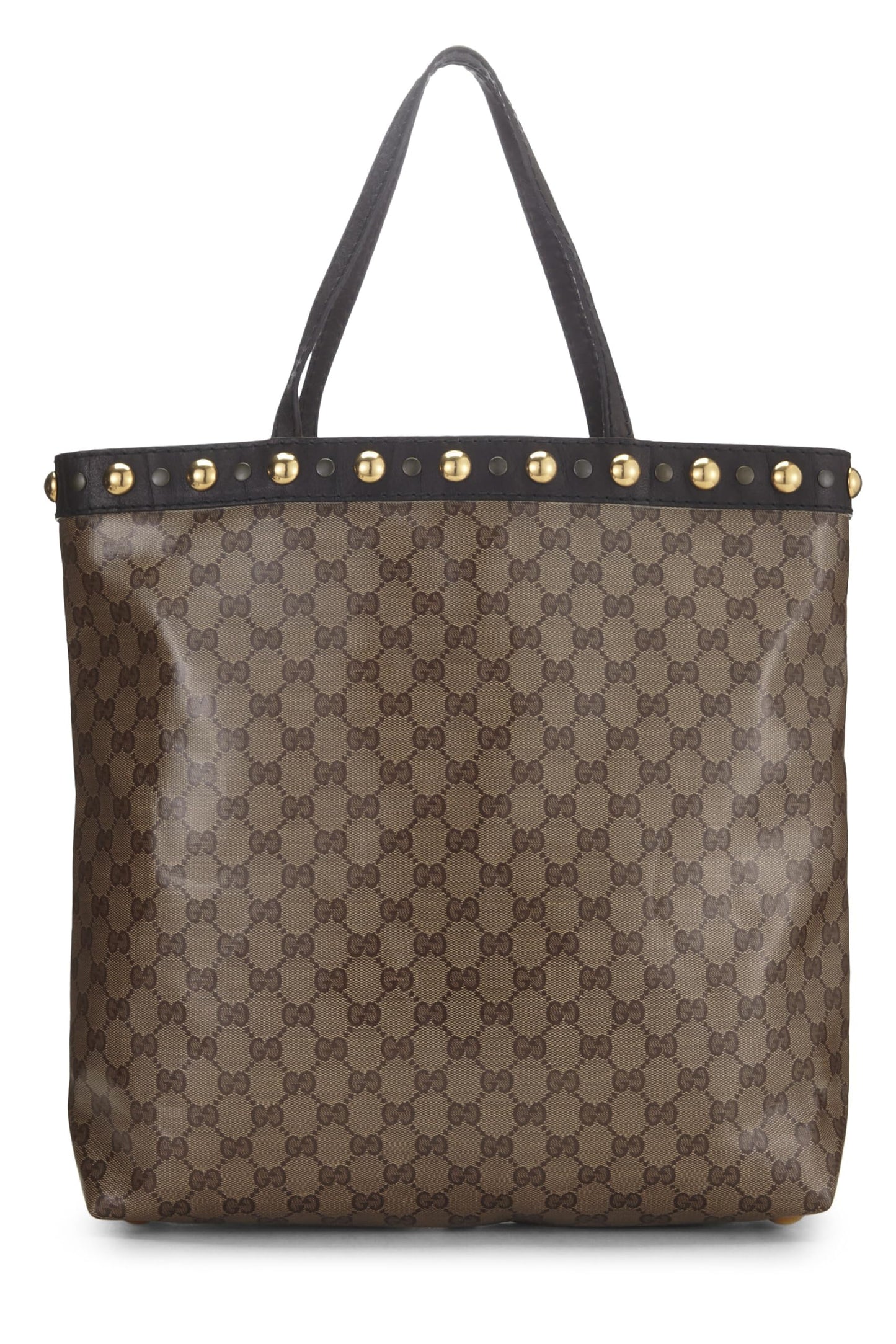 Gucci, Brown Original GG Crystal Canvas Tote, Brown