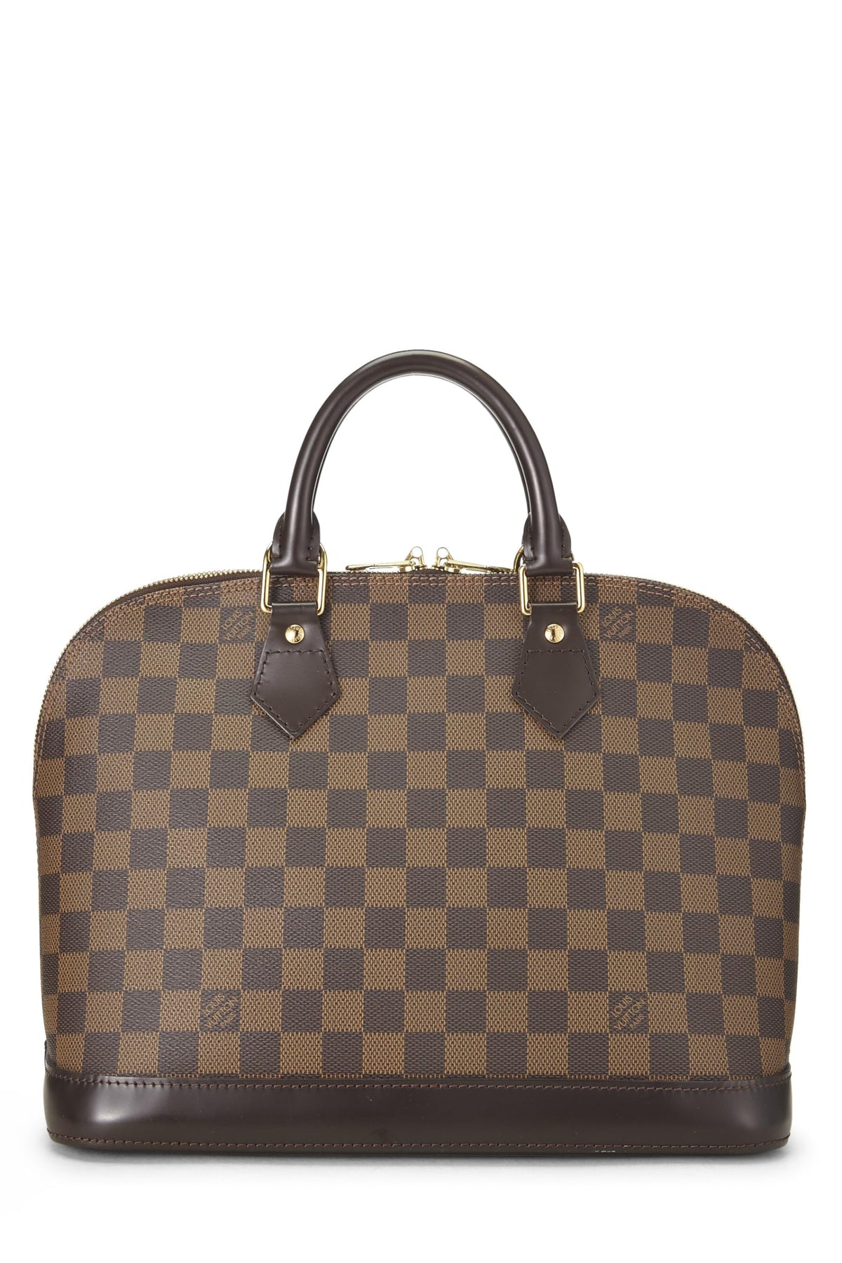 Louis Vuitton,  Damier Ebene Alma PM, Brown