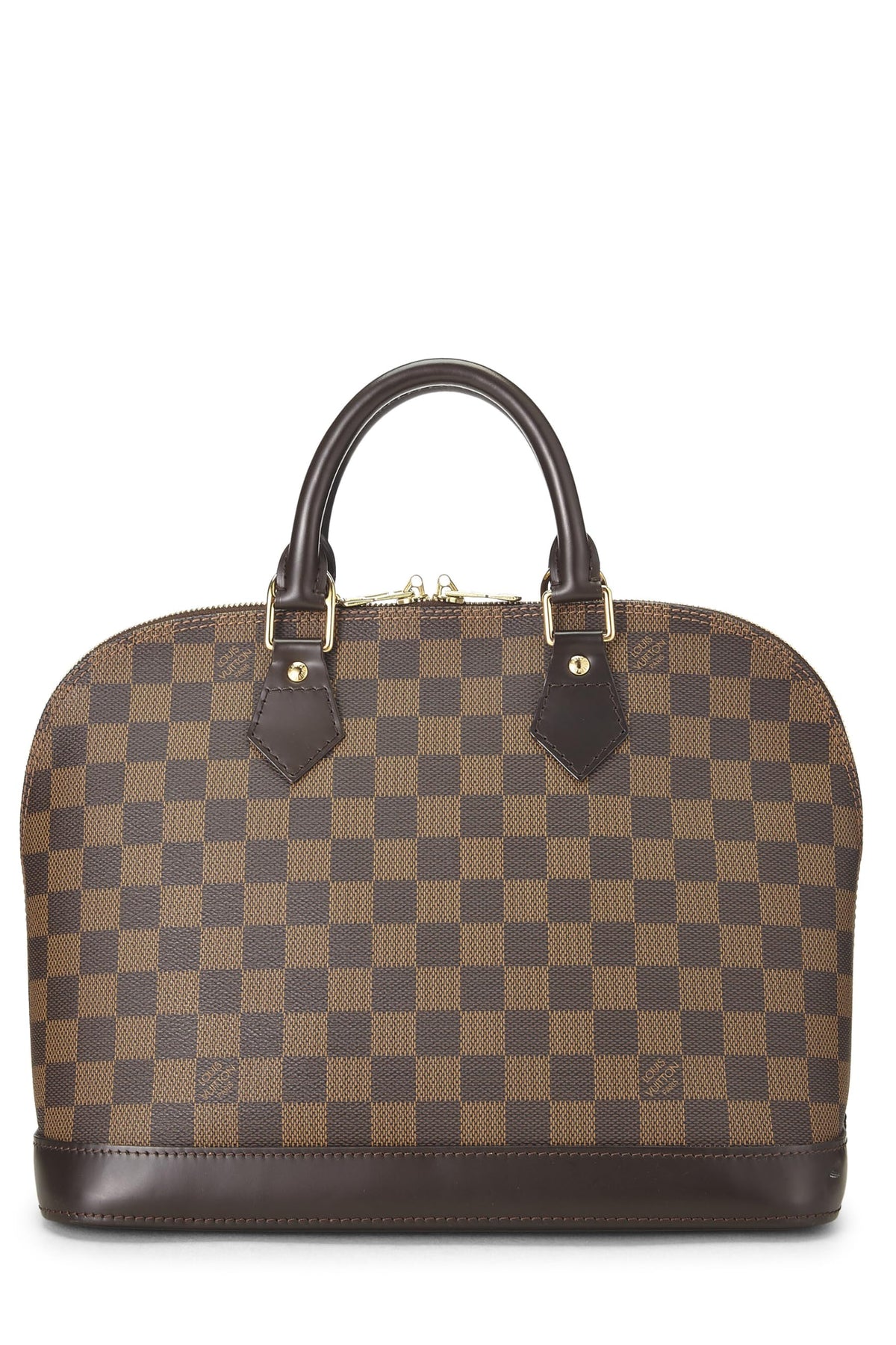 Louis Vuitton,  Damier Ebene Alma PM, Brown