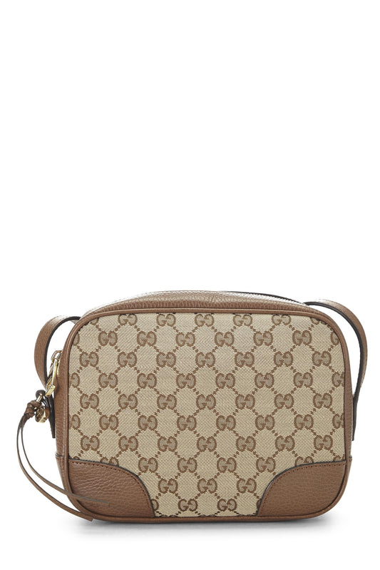 Gucci, Brown Original GG Canvas Bree Crossbody, Brown